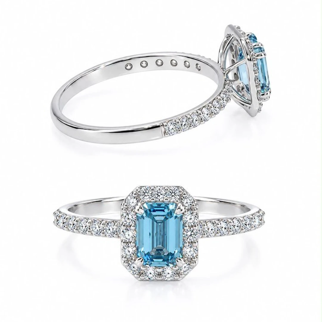 No reserve price - Ring - 14 kt