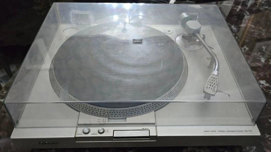 Sony - PS-T15 Semi-Automatic Direct-Drive Turntable