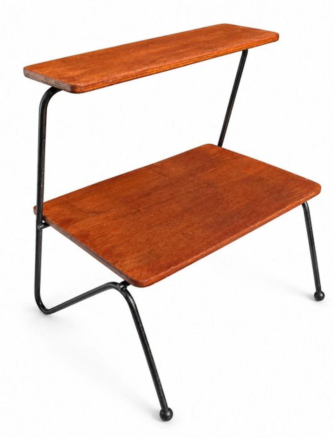 Rack - Wood, Metal - Vintage side table