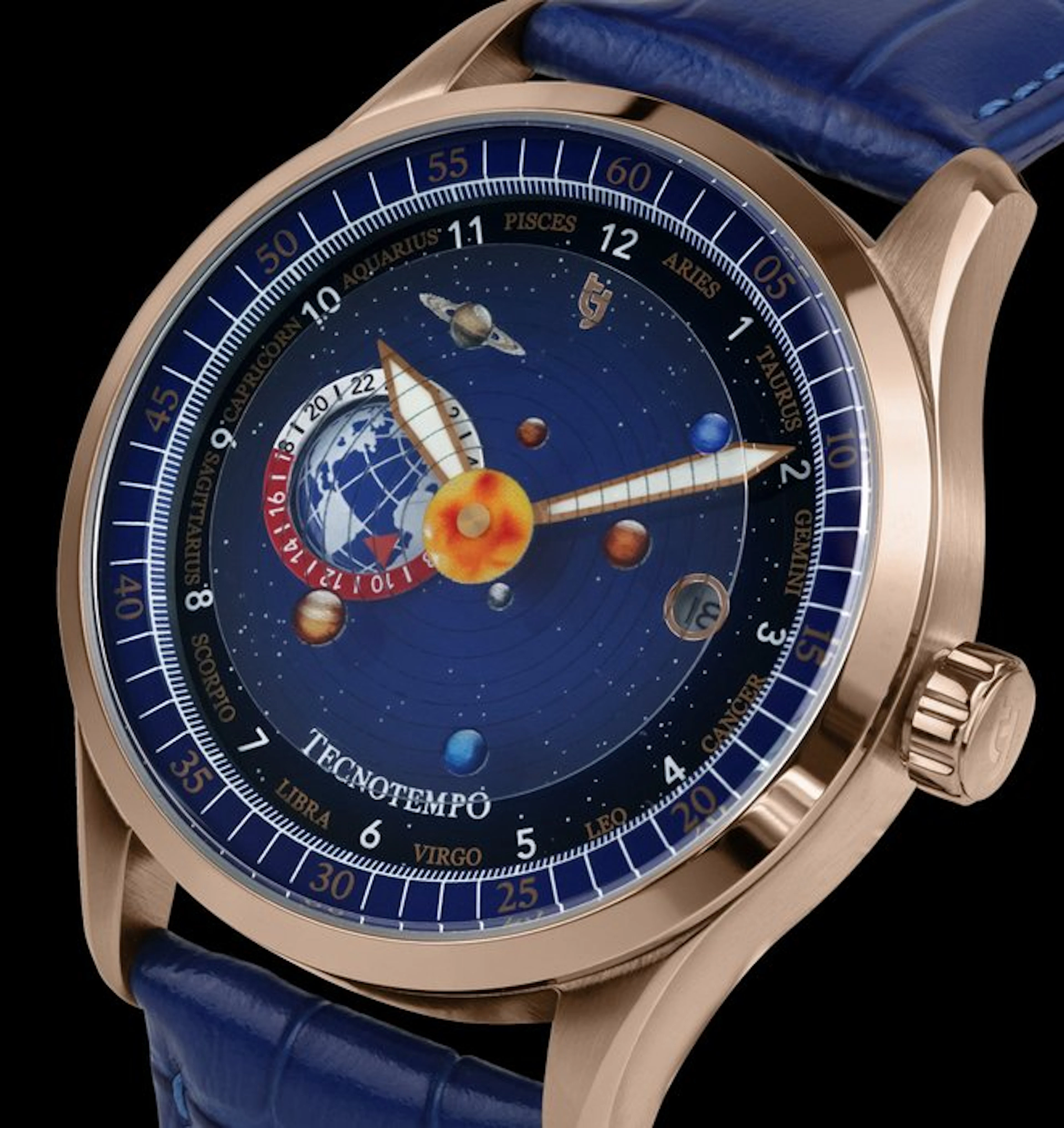 Tecnotempo - Automatic "Dynamic Solar System" - Designed...