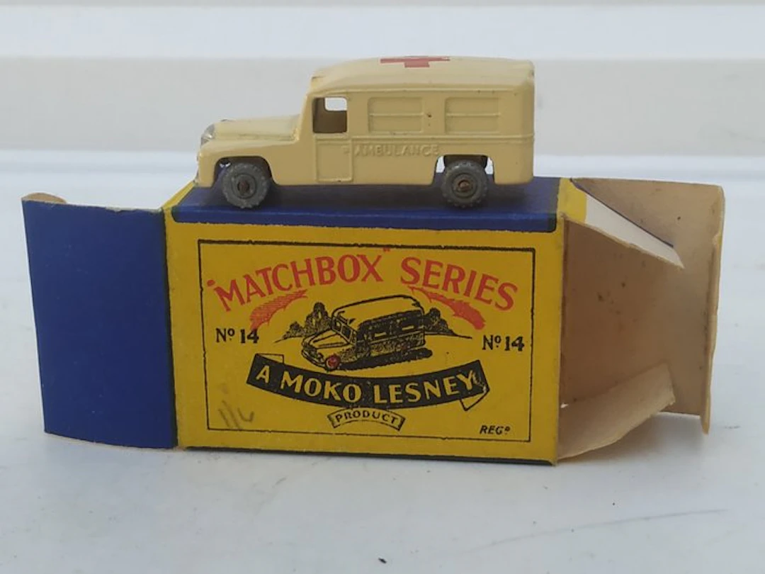 A Moko Lesney Product "Matchbox" 1-75 Regular Wheels...