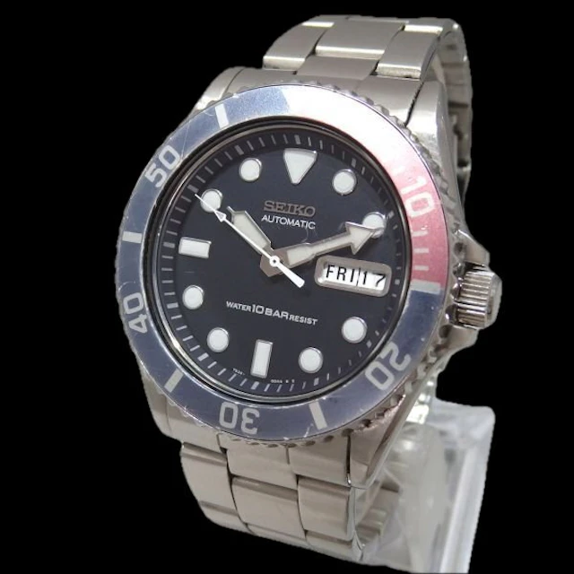 Seiko - "Pepsi" Bezel Day-Date Automatic - SKX033 - No...