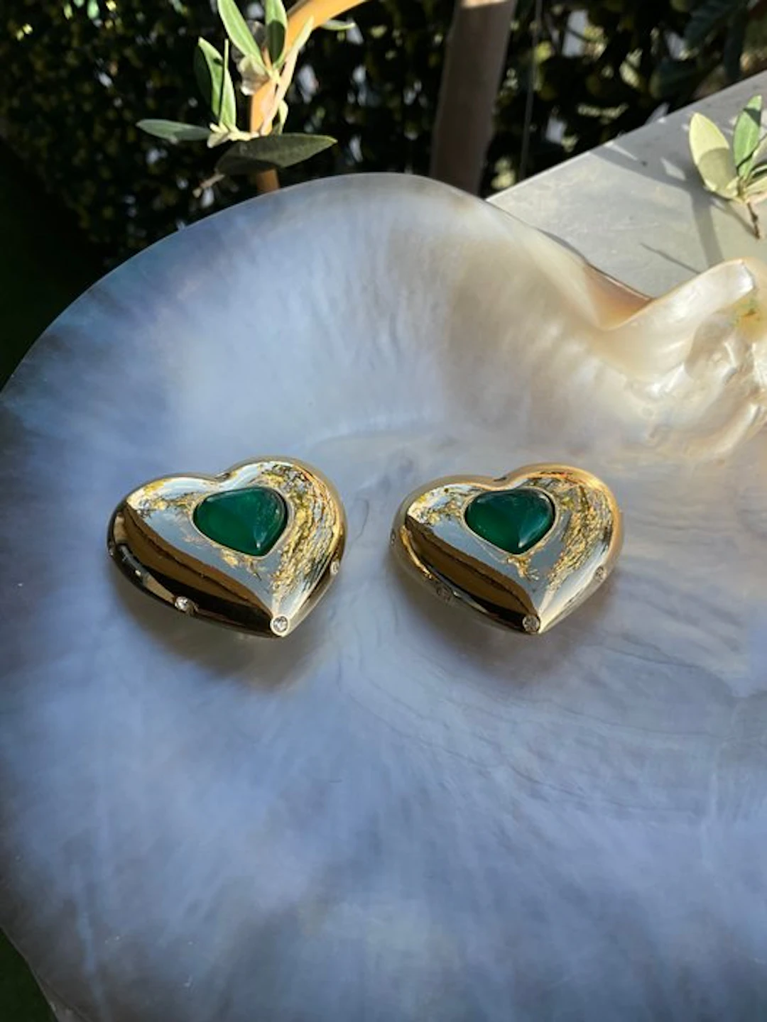 No reserve price - Givenchy - Earrings - Capri Gold-plated - Pierre