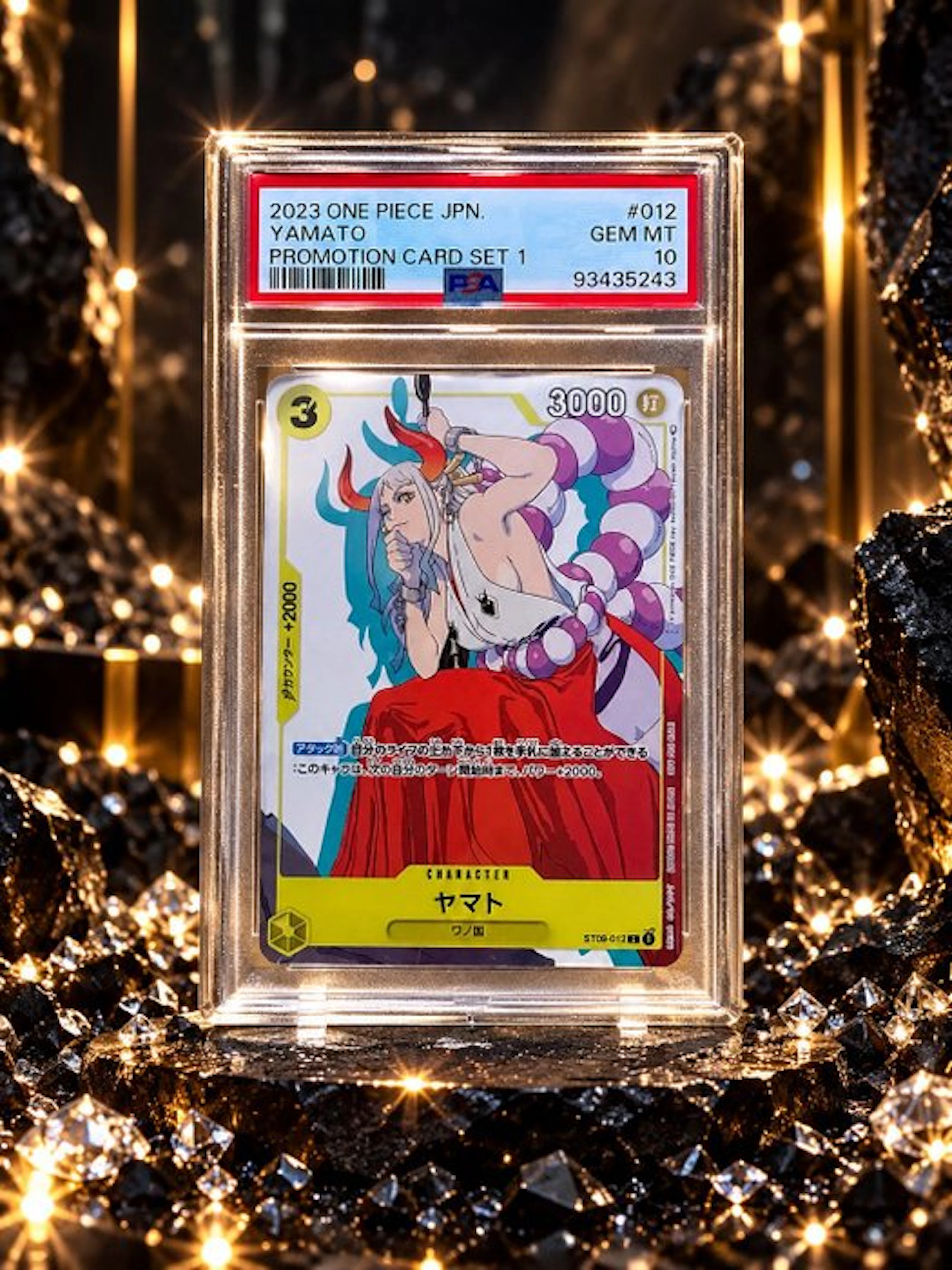 Bandai - 1 Graded card - One Piece - Yamato #012 Promo card