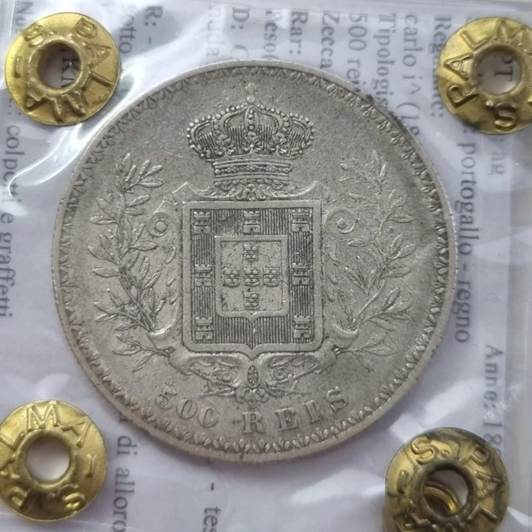 Portugal. Carlos I. 500 Reis 1899 (No reserve price)