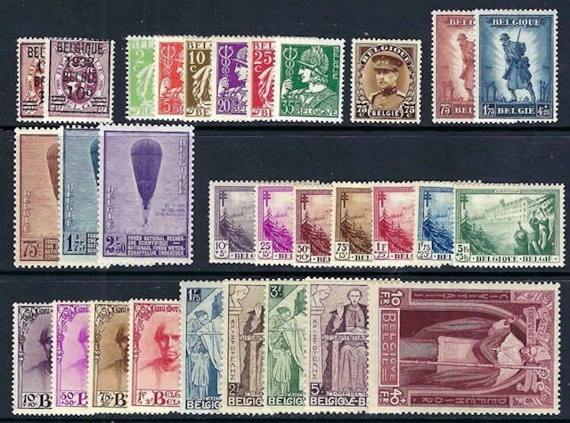 Belgium 1932 - The complete volume for the year