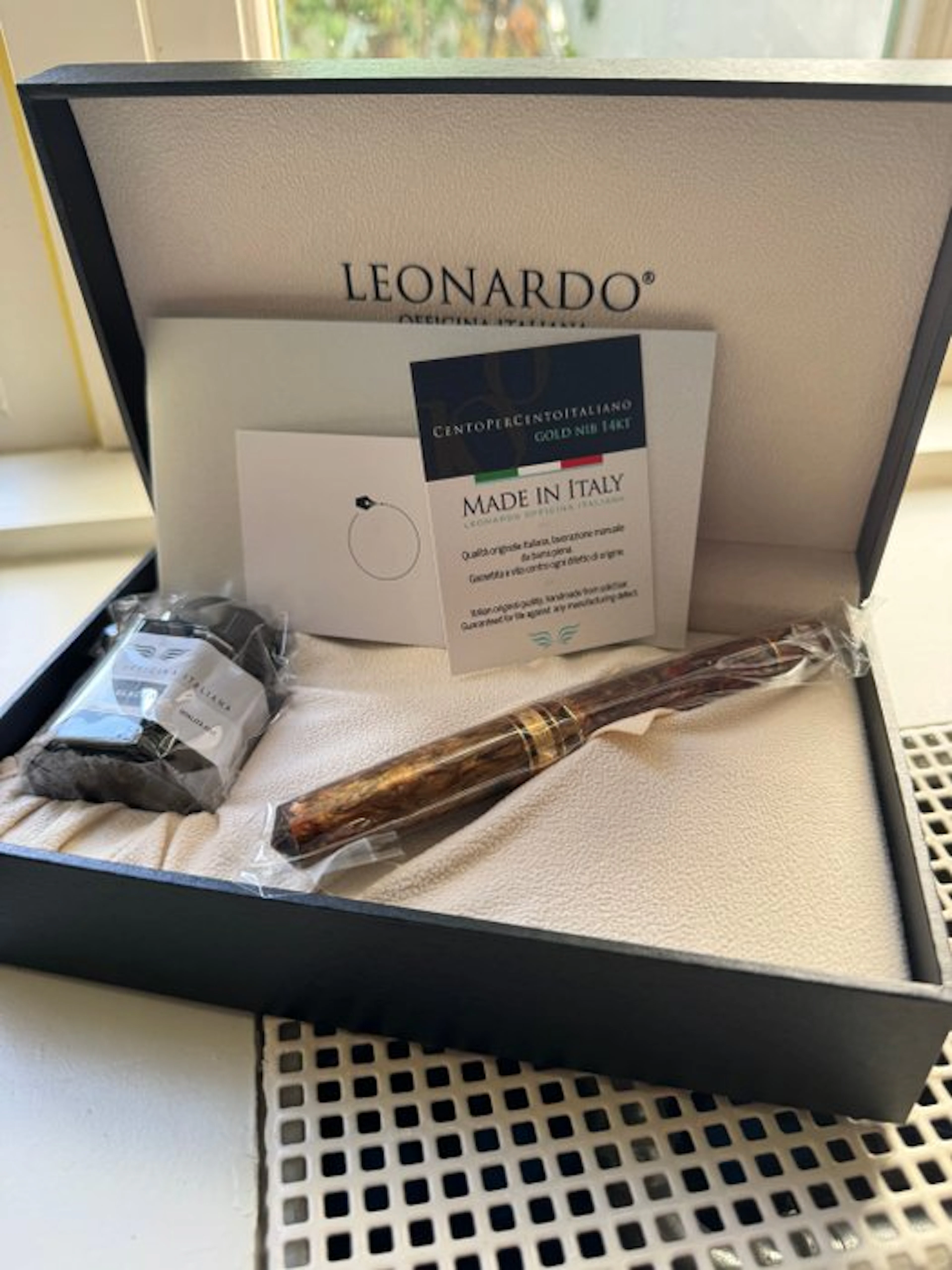 Leonardo Officina Italiana - limited edition - Fountain pen