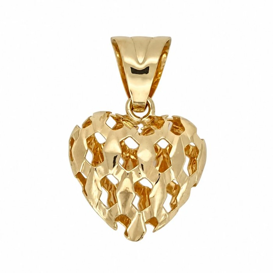 No reserve price - Pendant - 18 kt. Yellow gold - Made in Italy - Handmade
