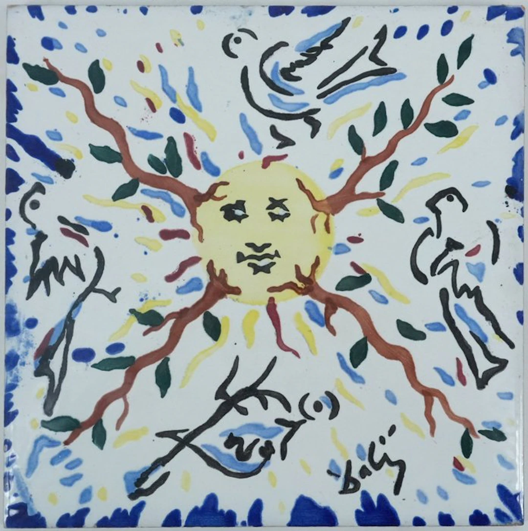 Salvador Dali (1904-1989) - Le soleil végétal