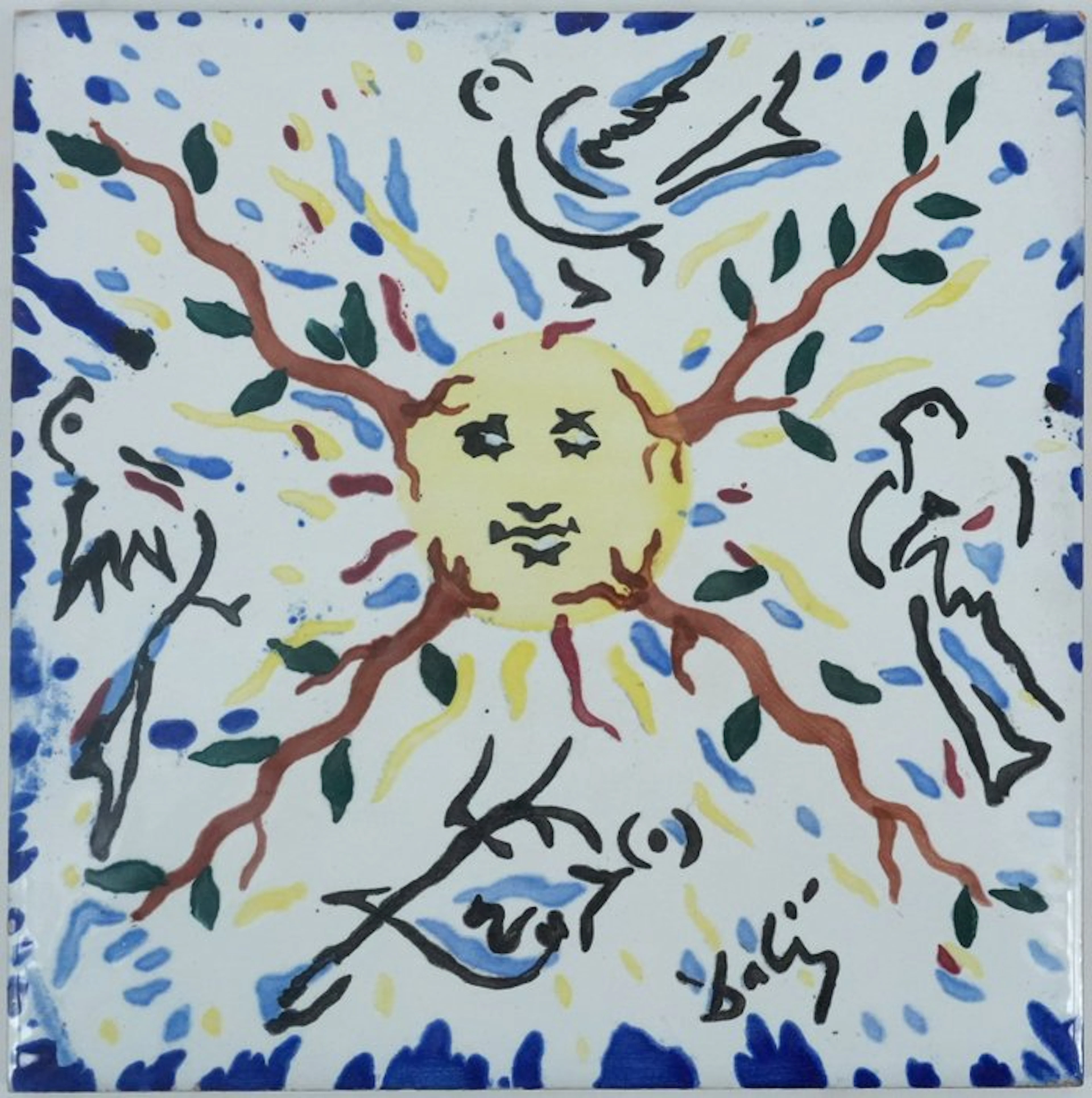 Salvador Dali (1904-1989) - Le soleil végétal