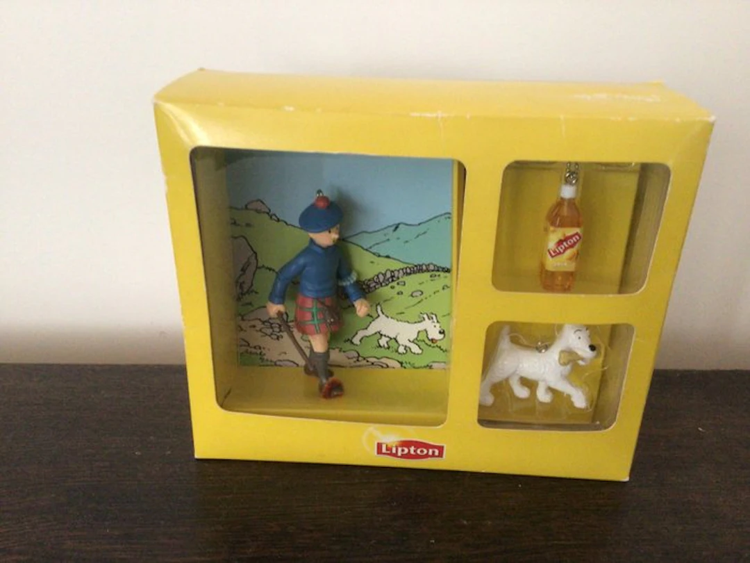 Tintin - Coffret lipton
