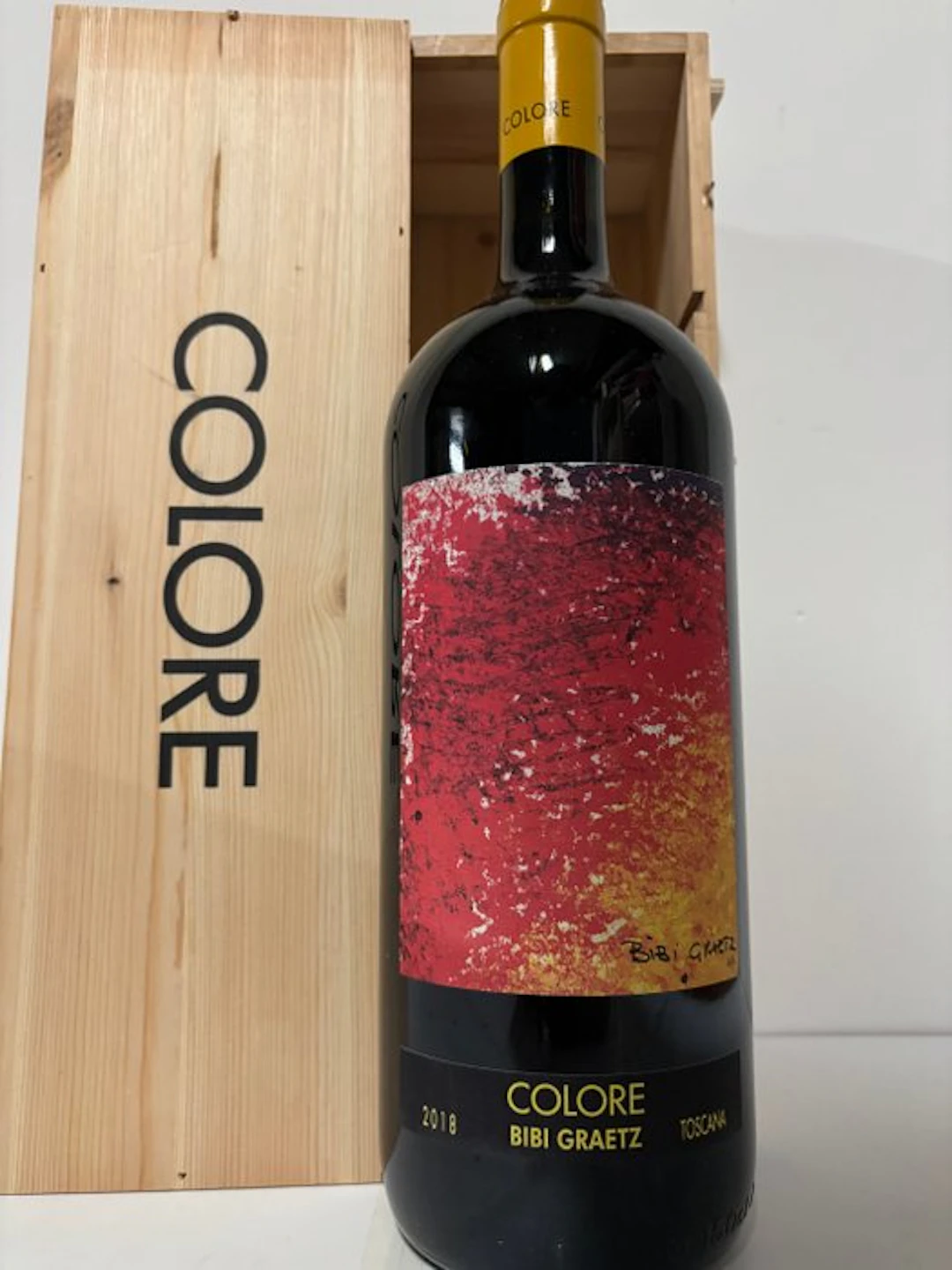 2018 Bibi Graetz, Colore Rosso - Tuscany - 1 Double Magnum/Jeroboam (3.0L)