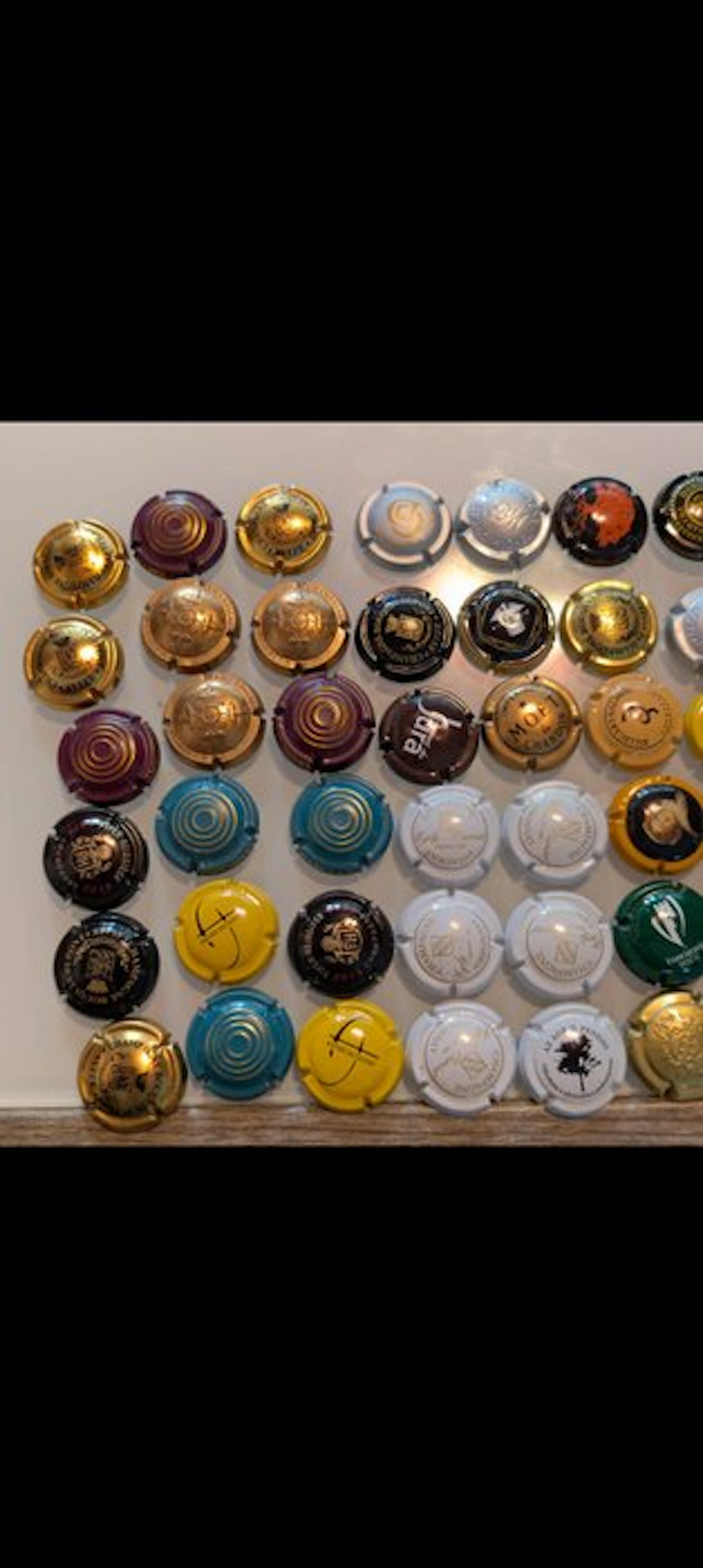 Champagne capsules (72) - Aluminium - Champagne capsules and more