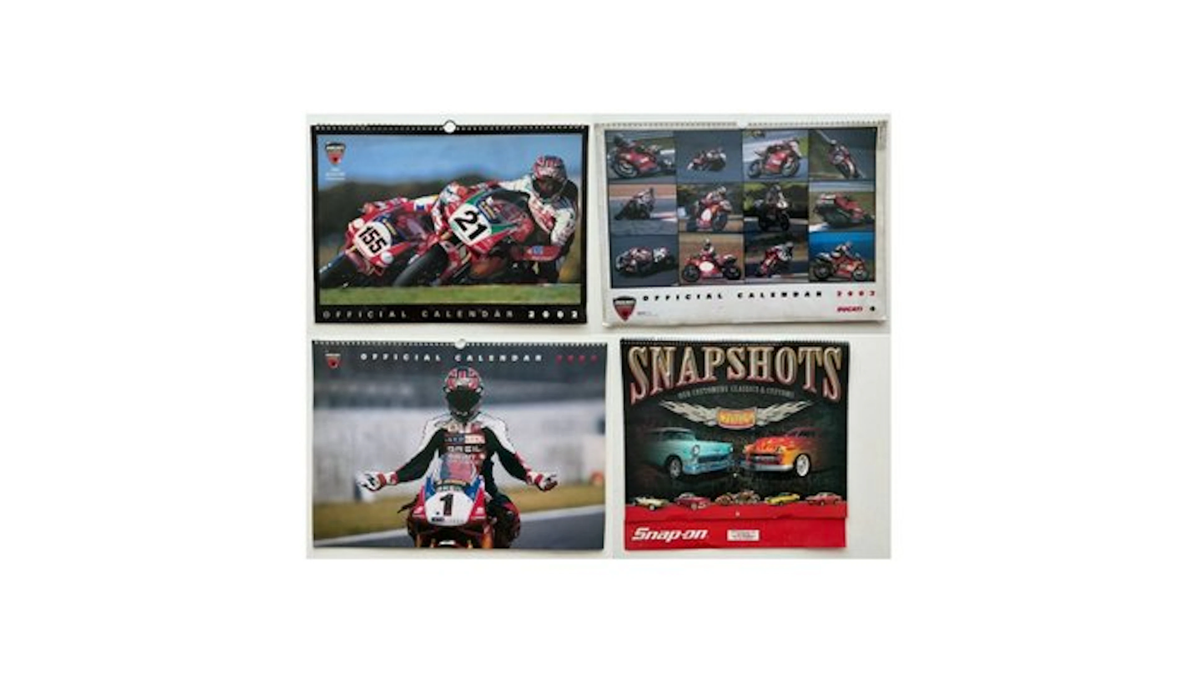 Ducati Corse and Snap-on – Lot of 4 Motorcycle Racing and...
