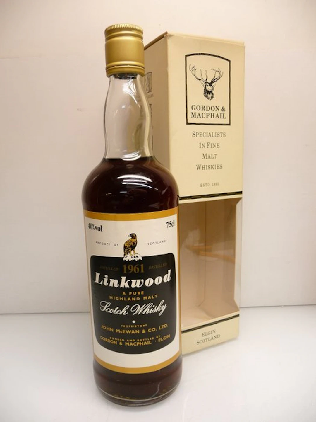 Linkwood 1961 - Gordon & MacPhail - b. 1980s - 75cl