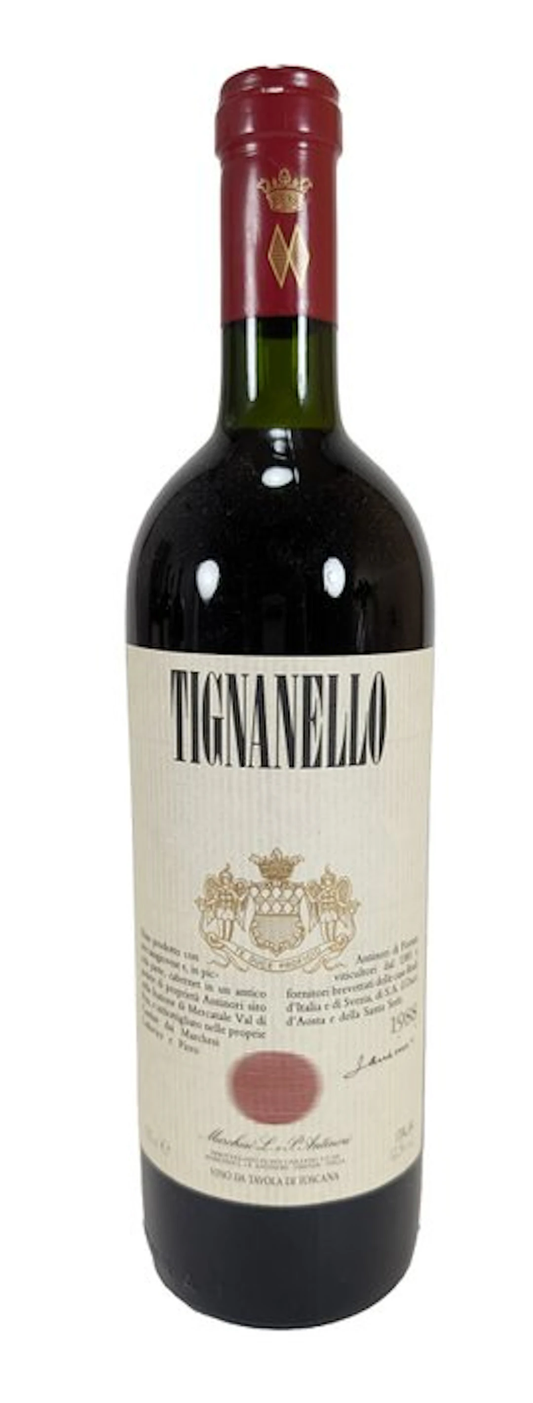 1988 Marchesi Antinori Tignanello - Tuscany IGT - 1 Bottle (0.75L)
