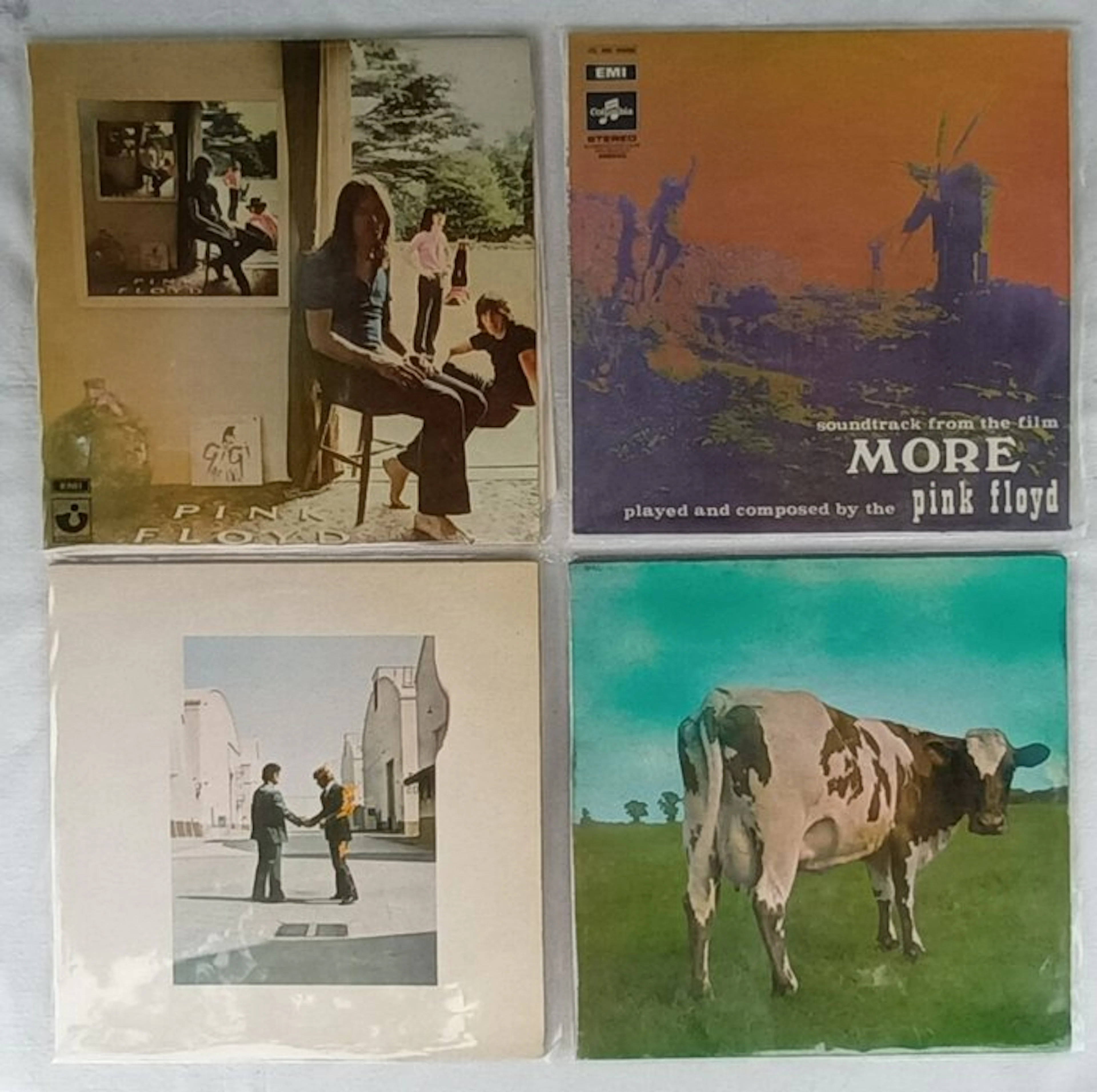 Pink Floyd - 4 x great albums - All French Pressings...