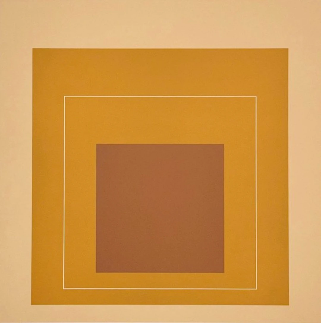 Josef Albers (1888-1976) - WLS XVI from White Line Squares (Portfolio