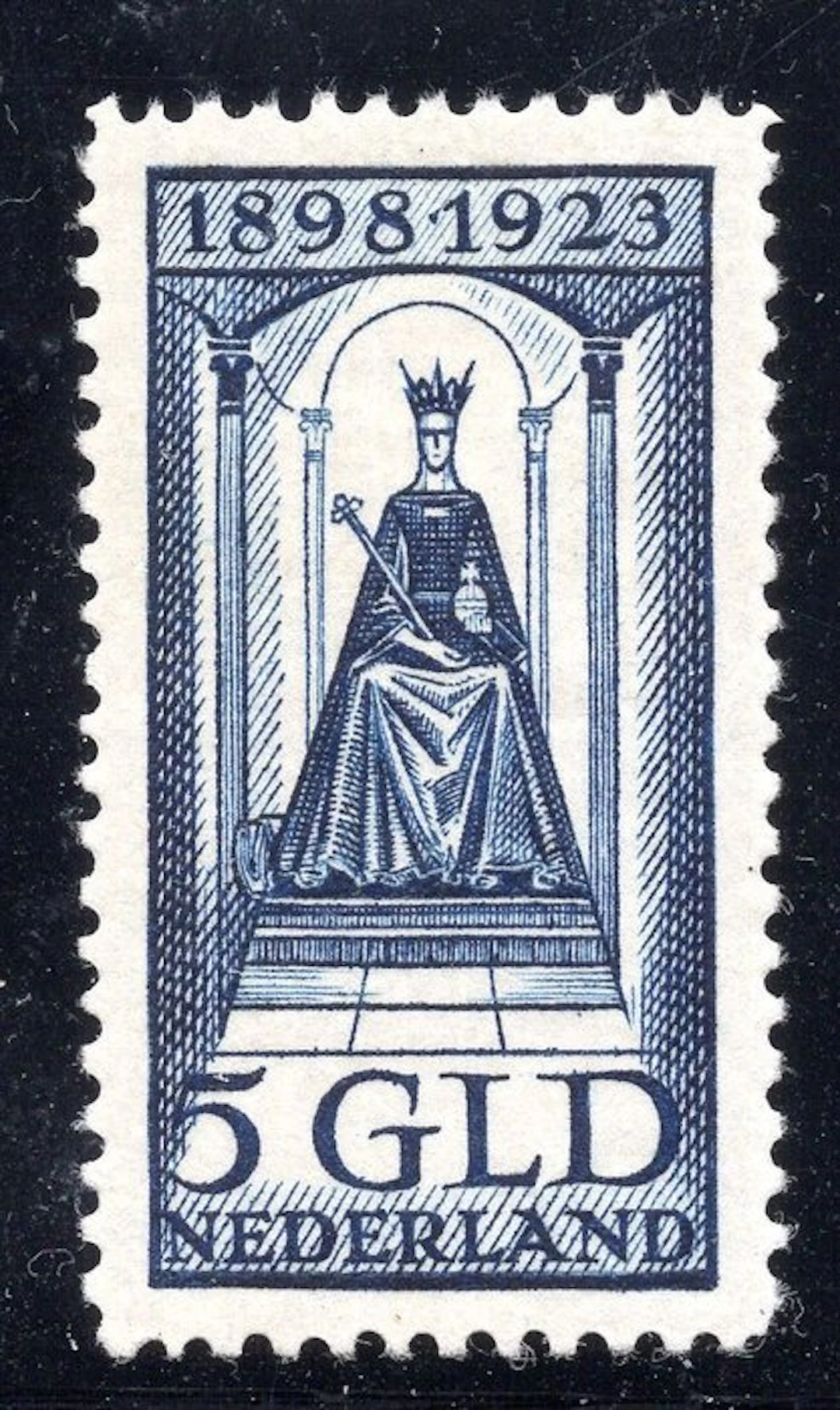 Netherlands 1923 - 25th anniversary of Queen Wilhelmina's...