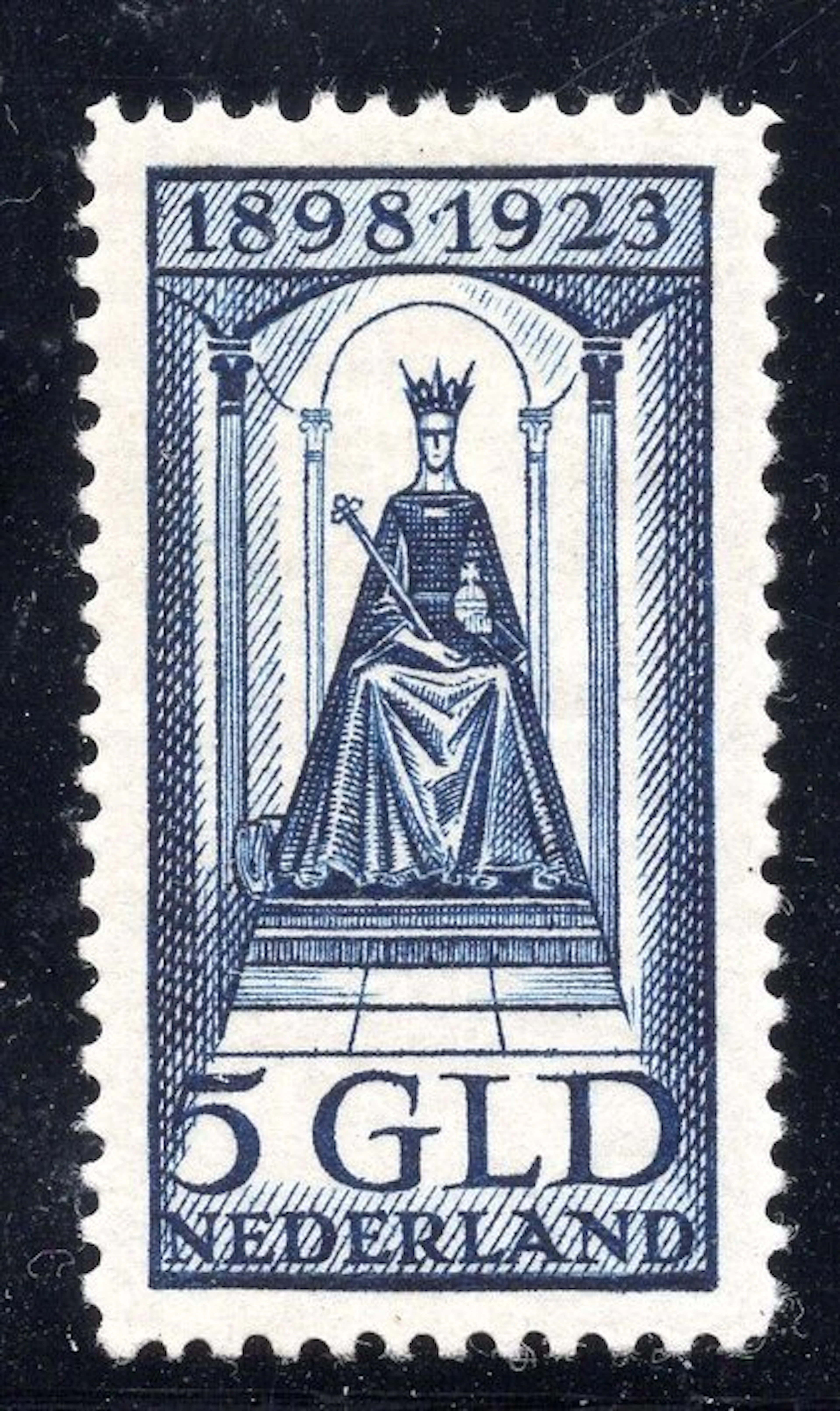 Netherlands 1923 - 25th anniversary of Queen Wilhelmina's...