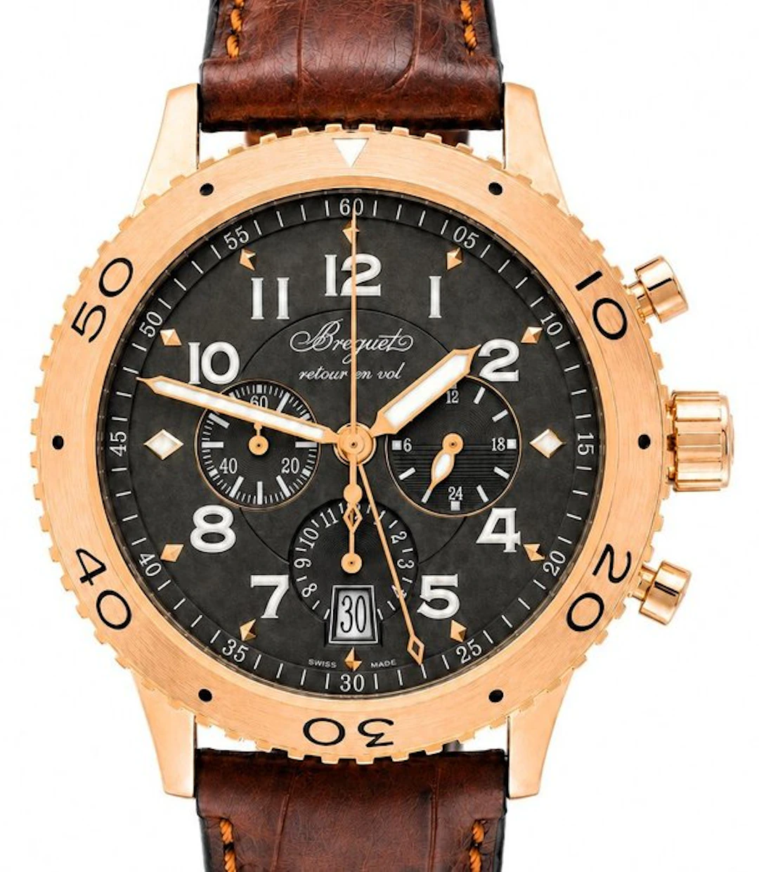 Breguet - 'Type XXI Transatlantique' - 18 Carat Solid...