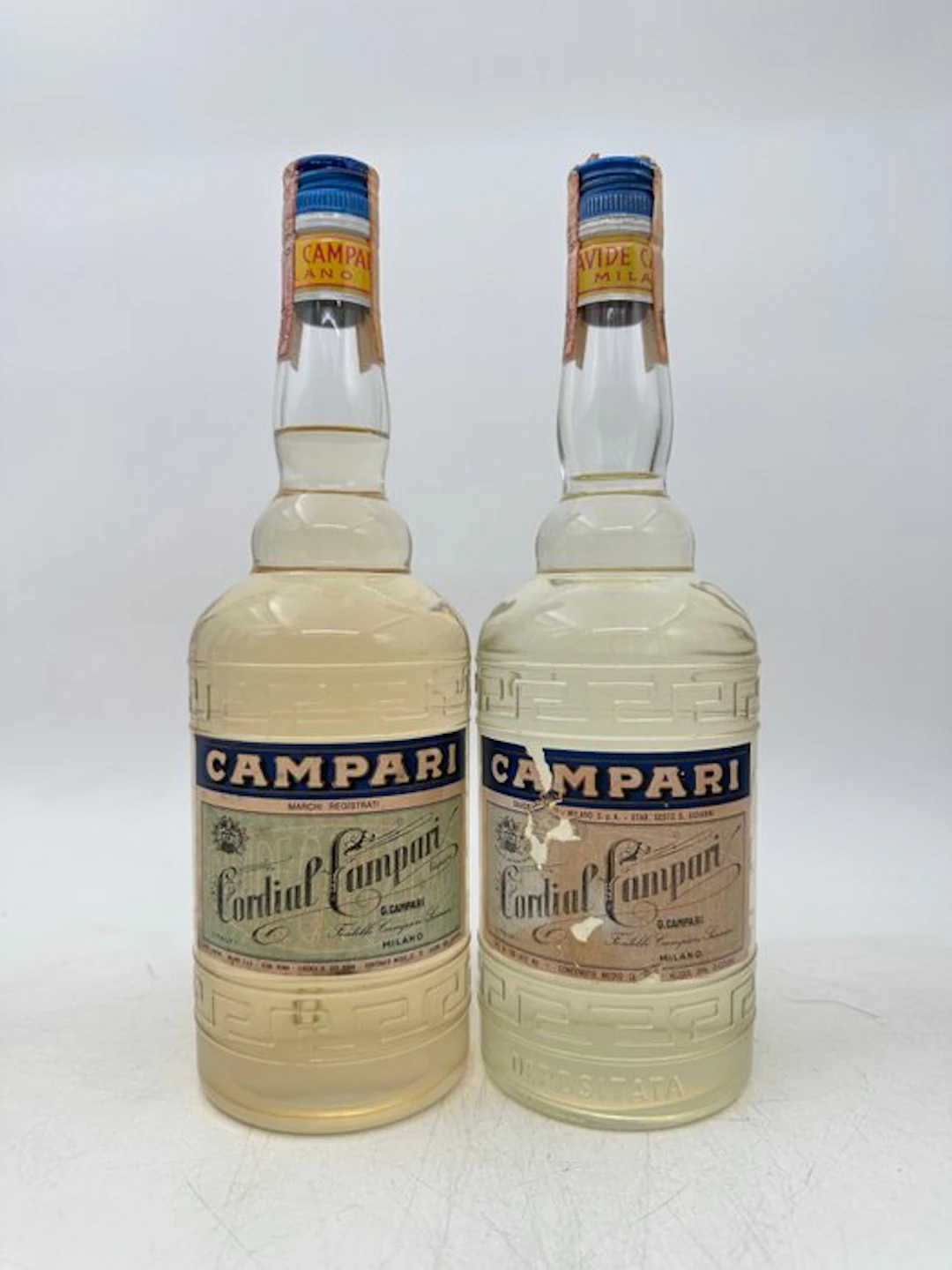 Campari - Cordial Campari - b. 1977, 1978 - 75cl - 2 bottles