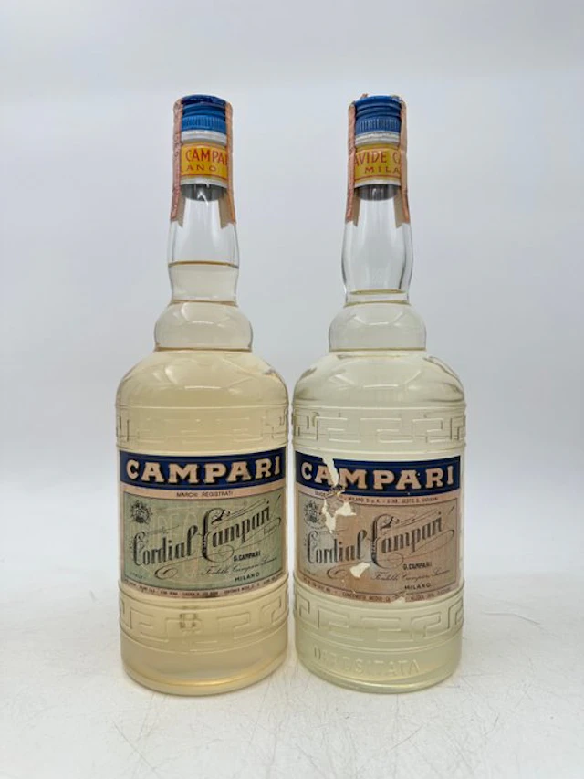 Campari - Cordial Campari - b. 1977, 1978 - 75cl - 2 bottles