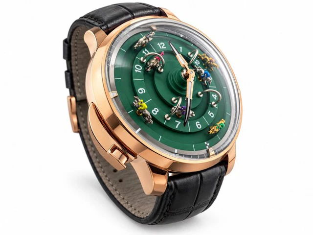 AKOR Le Locle - Emerald Derby — Montre automatique - No...