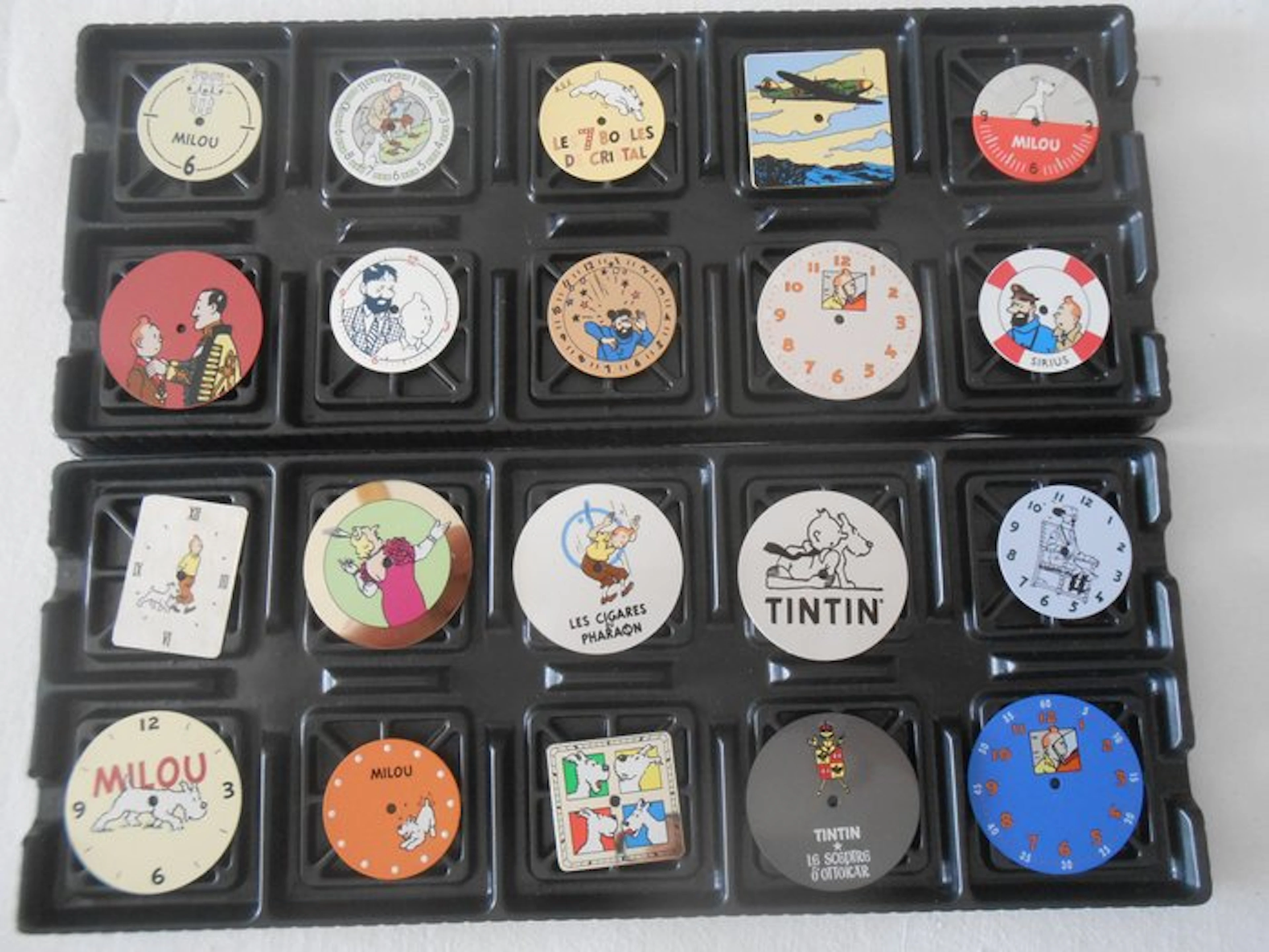 Tintin - 20 Watch faces - 1990