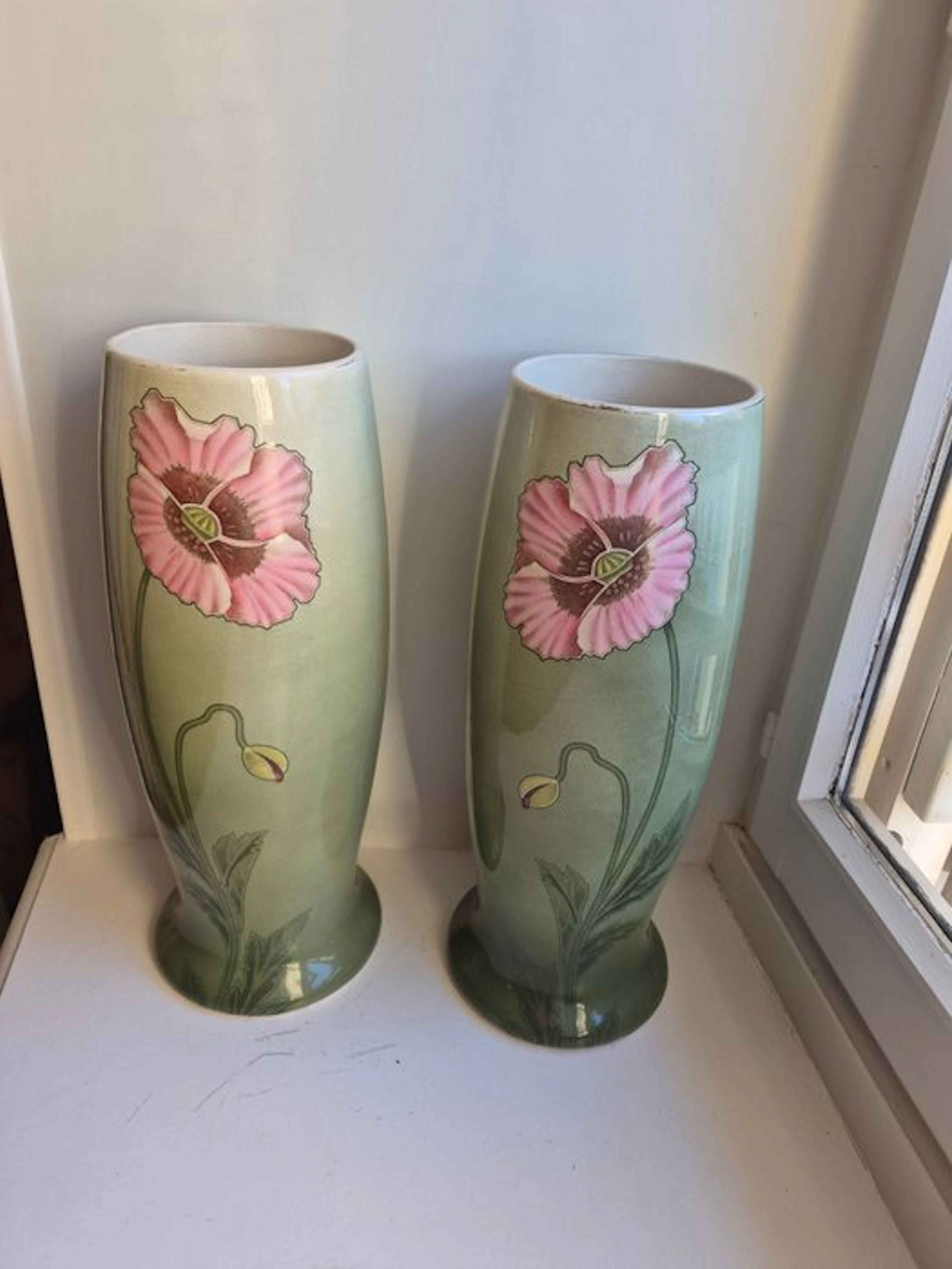 Fives-Lille - Gustave De Bruyn (1838-1916) - Vase (2) - Earthenware