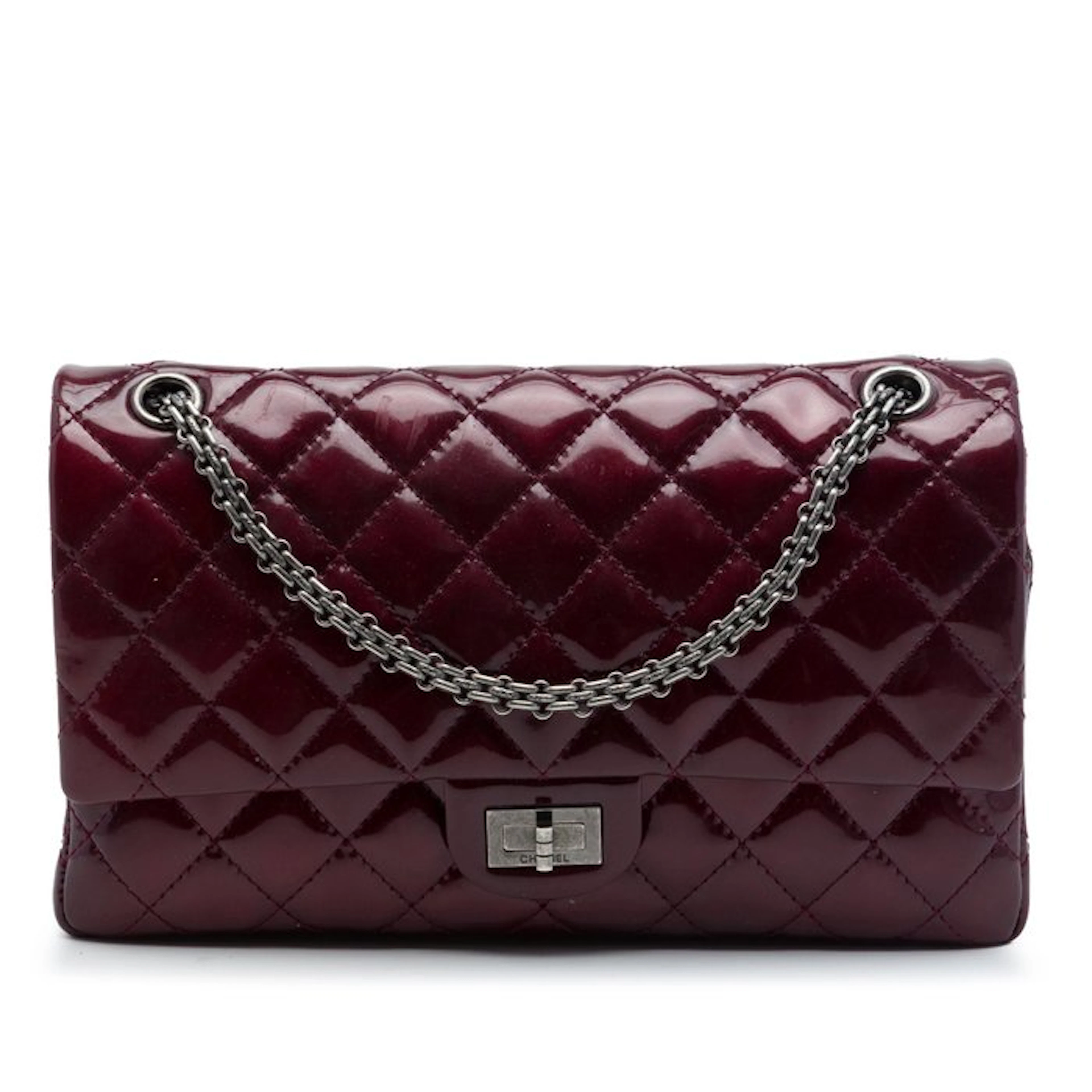 Chanel - Quilted Patent Reissue 2.55 Double Flap 226 - Bag