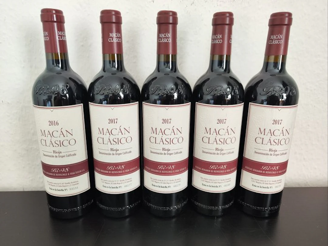 2016 & 2017 Bodegas Benjamin de Rothschild & Vega Sicilia