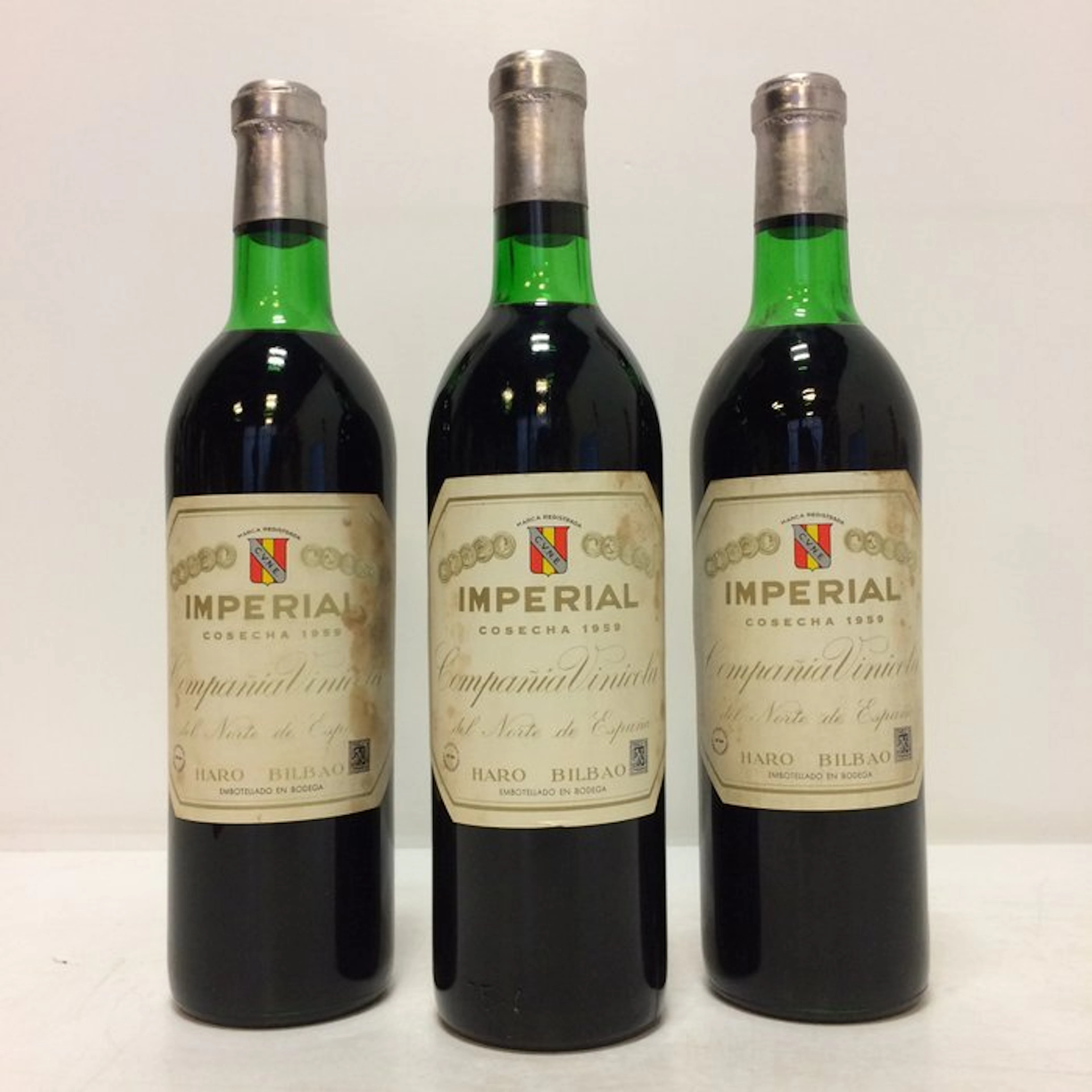 1959 C.V.N.E. Imperial - Rioja Cosech - 3 Bottles (0.75L)