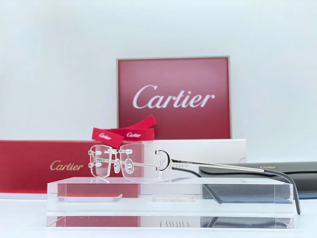 Cartier - Piccadilly Silver Gold Planted 18k - Spectacles