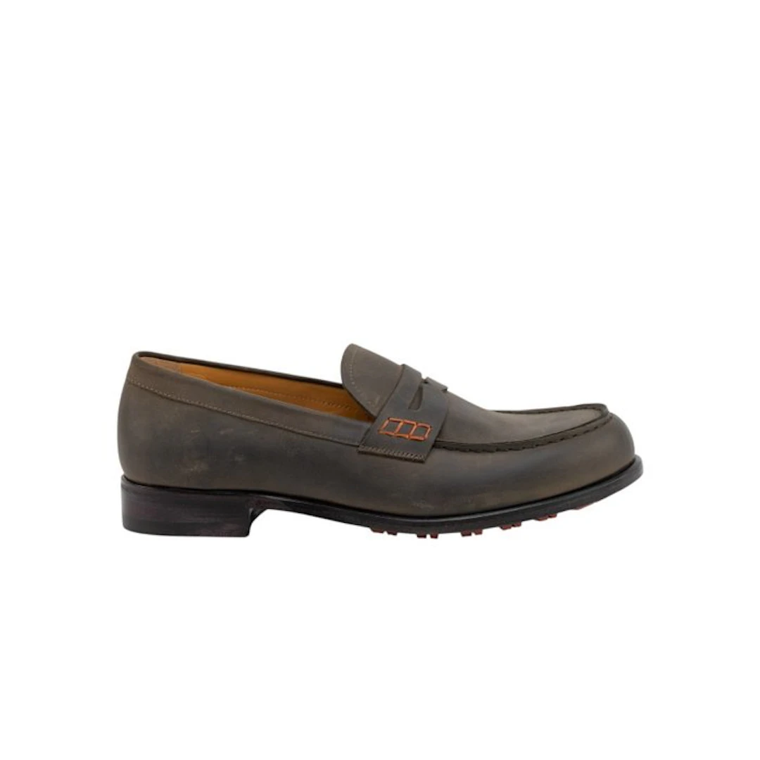TESTONI - 8 UK - 42 IT - Penny Loafer Shoes Ranger Calf...