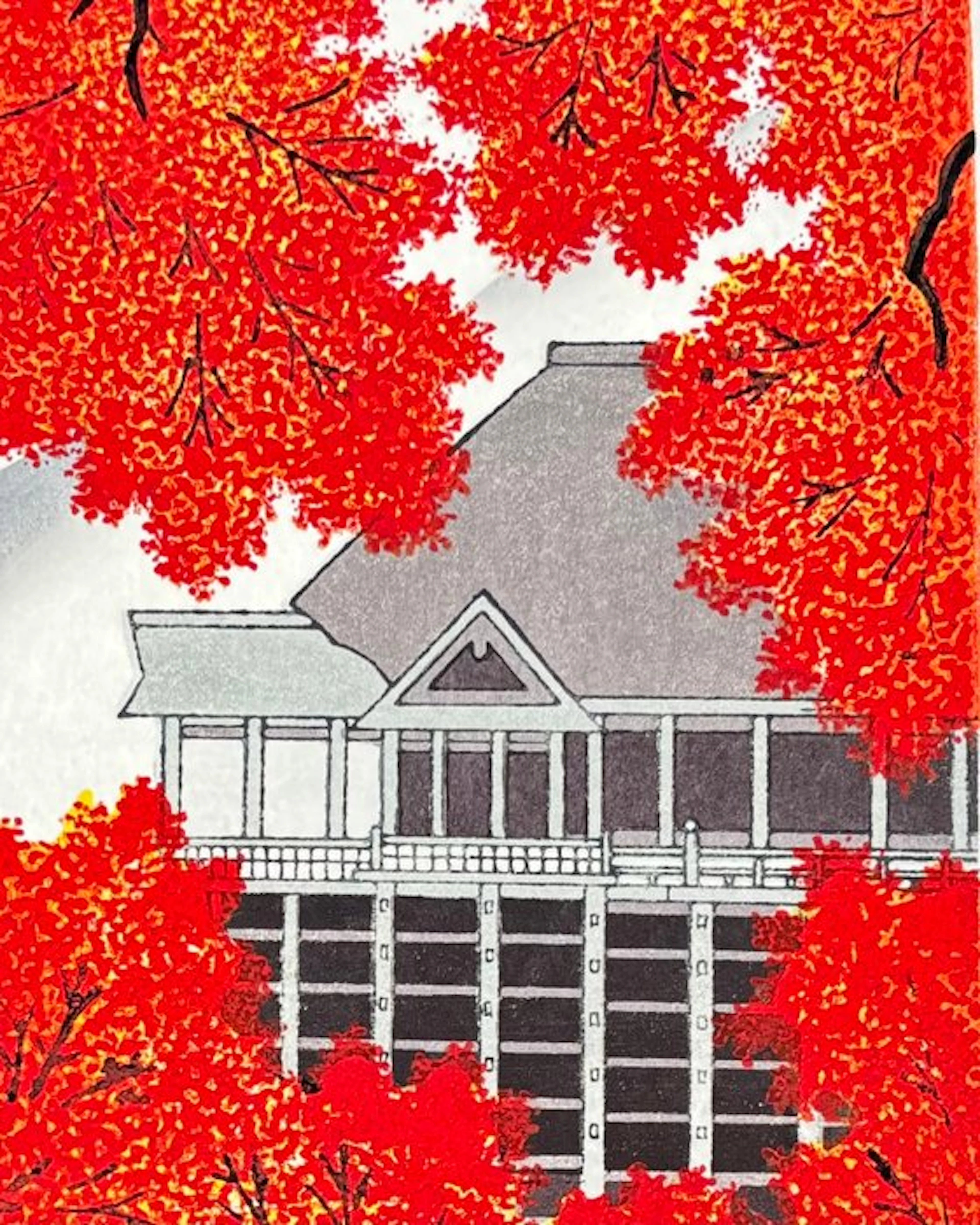 "Autumn view at Kiyomizu Temple" 秋景清水寺 - NO RESERVE...