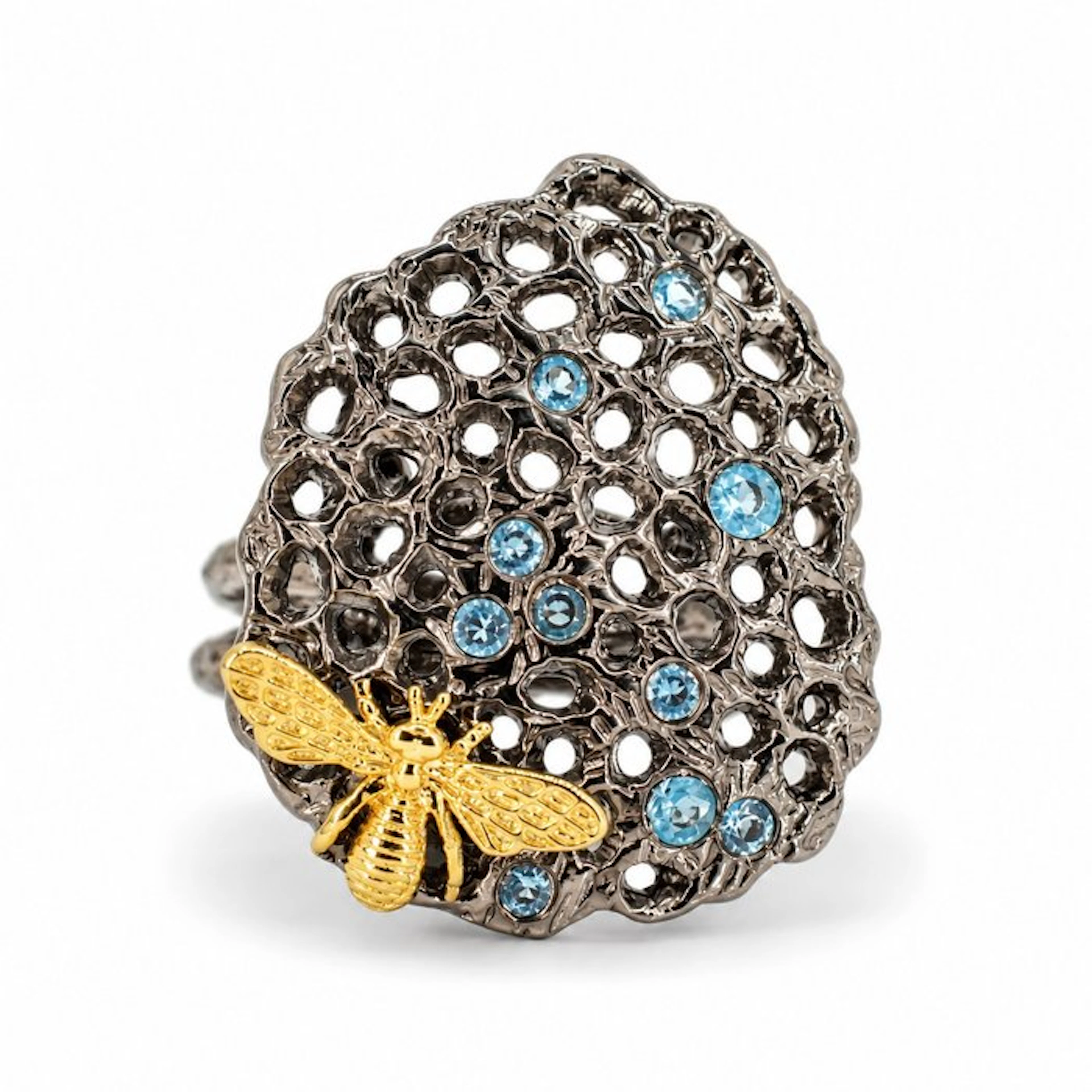 No reserve price - Ring Gold-plated
