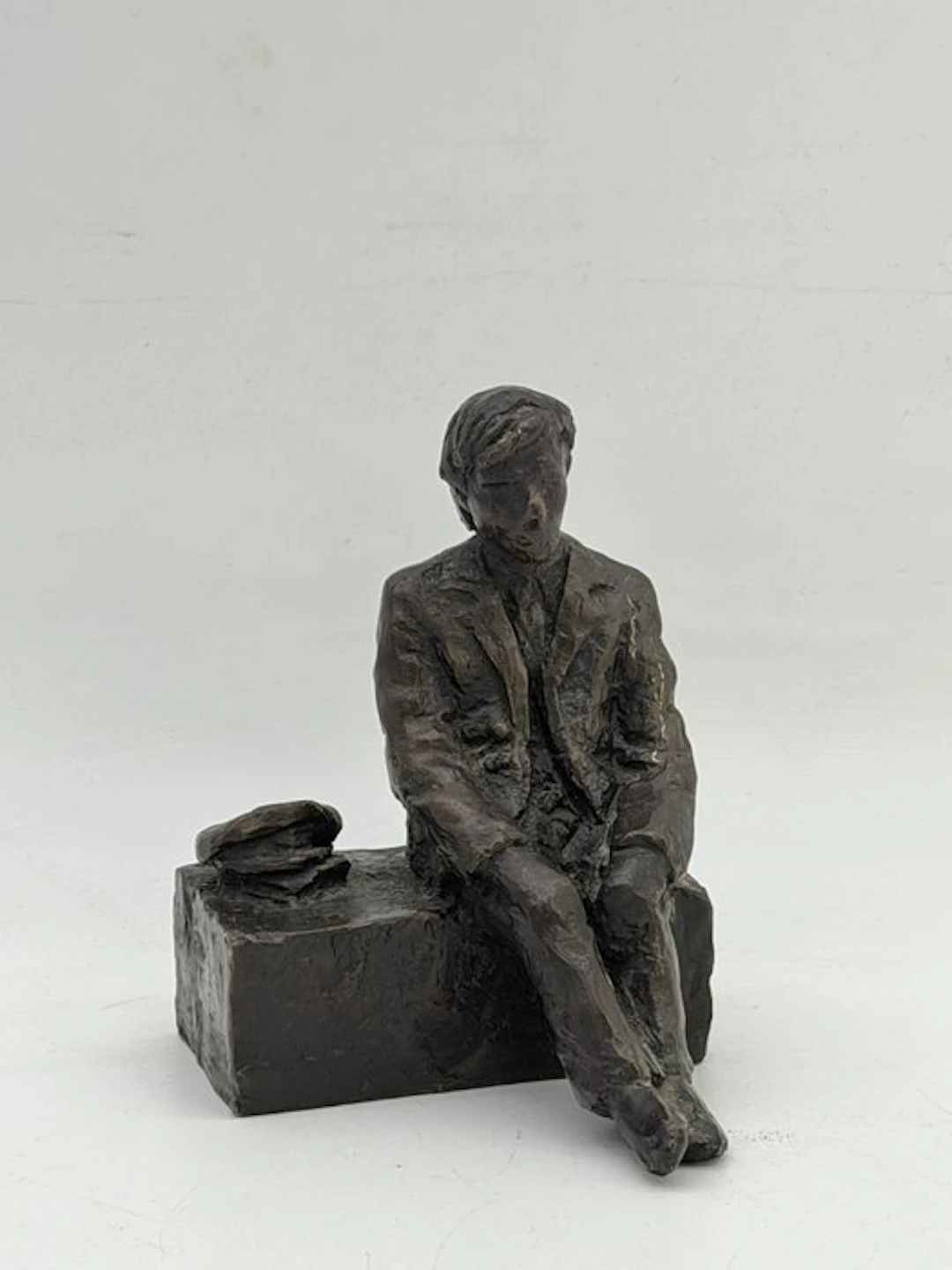 Uitstekend gedetailleerd bronzen sculptuur van een...