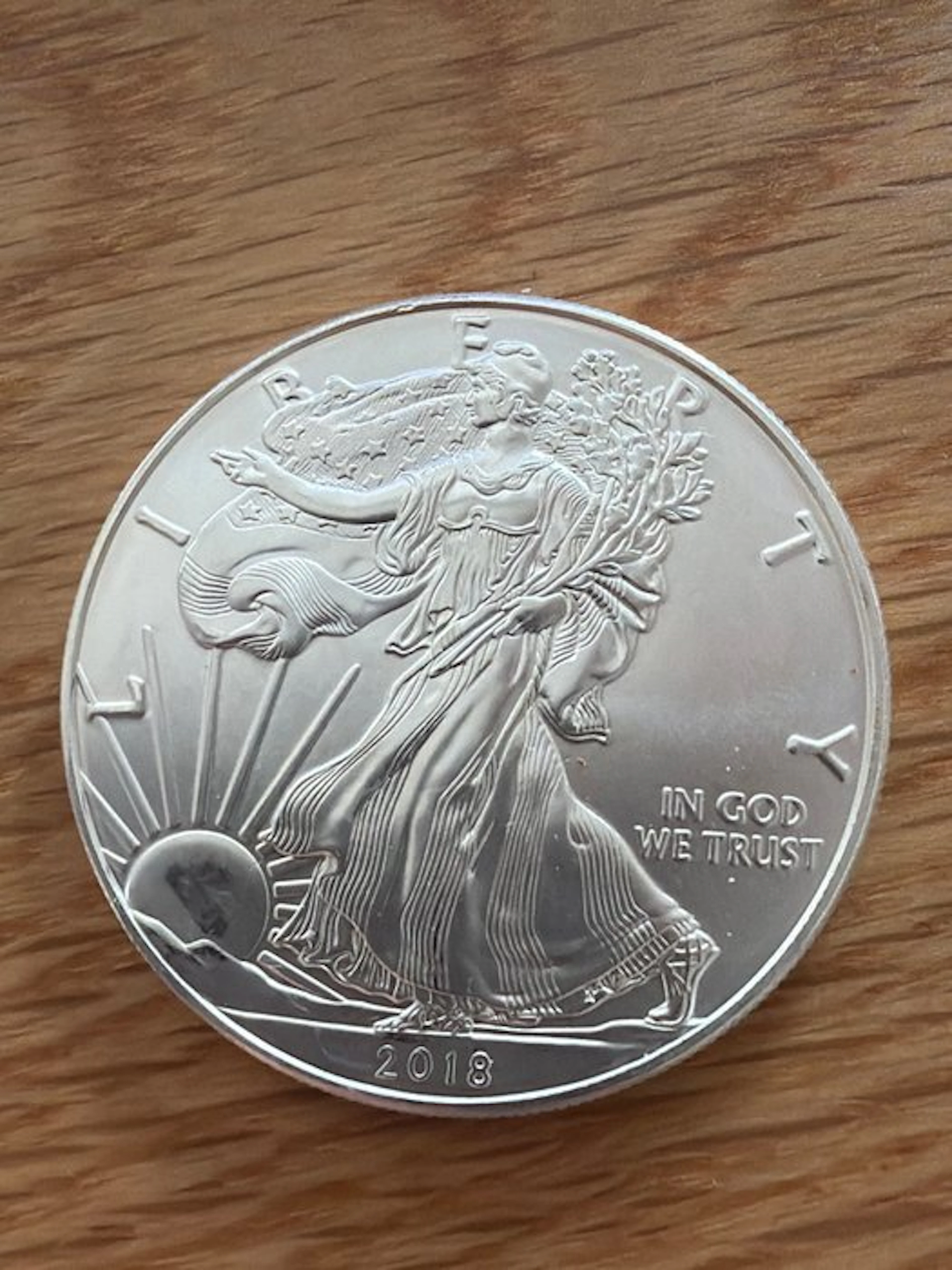 United States. 1 Dollar 2018 - American Eagle - 1 oz (.999) (No reserve price)