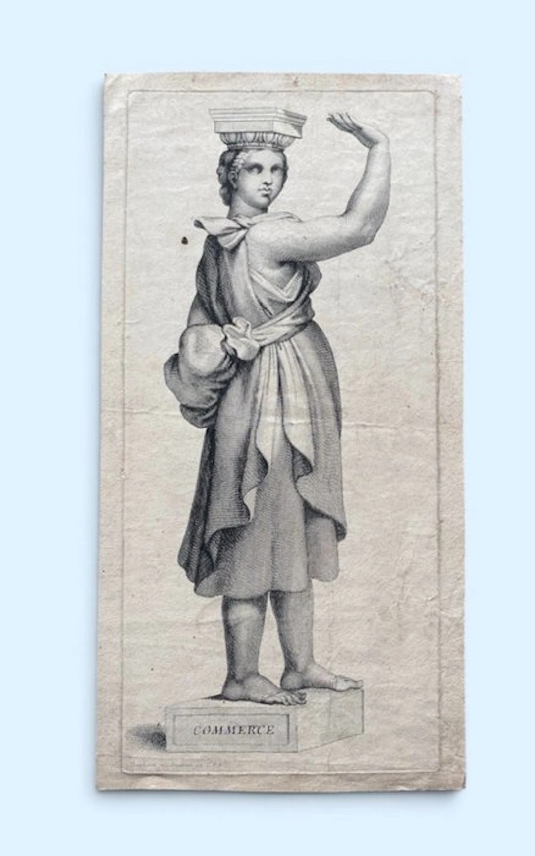 Gérard Audran - after Raphael - Commerce
