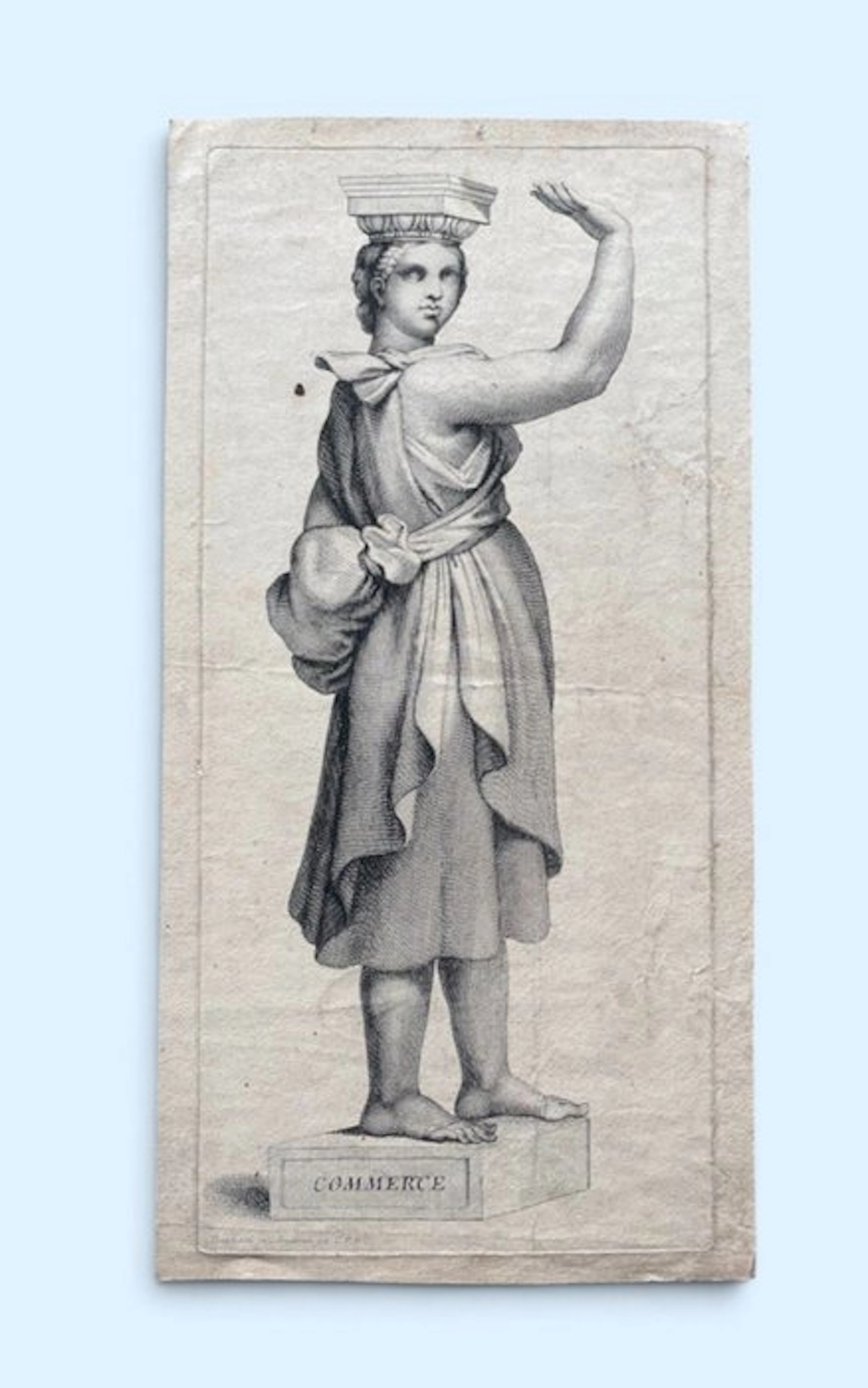 Gérard Audran - after Raphael - Commerce