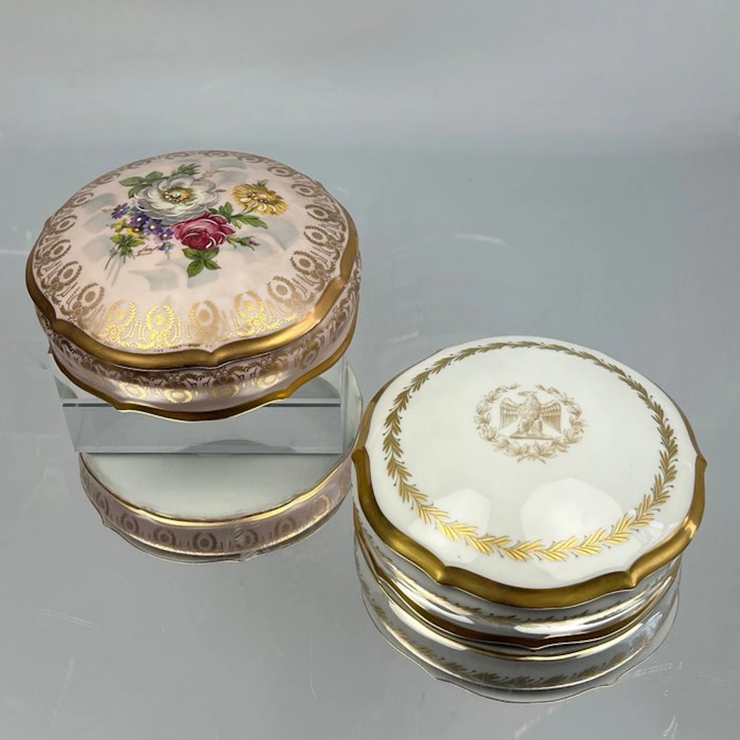 Limoges, Jammet-Seignolles - Box (2) - Large 18cm- bonbons
