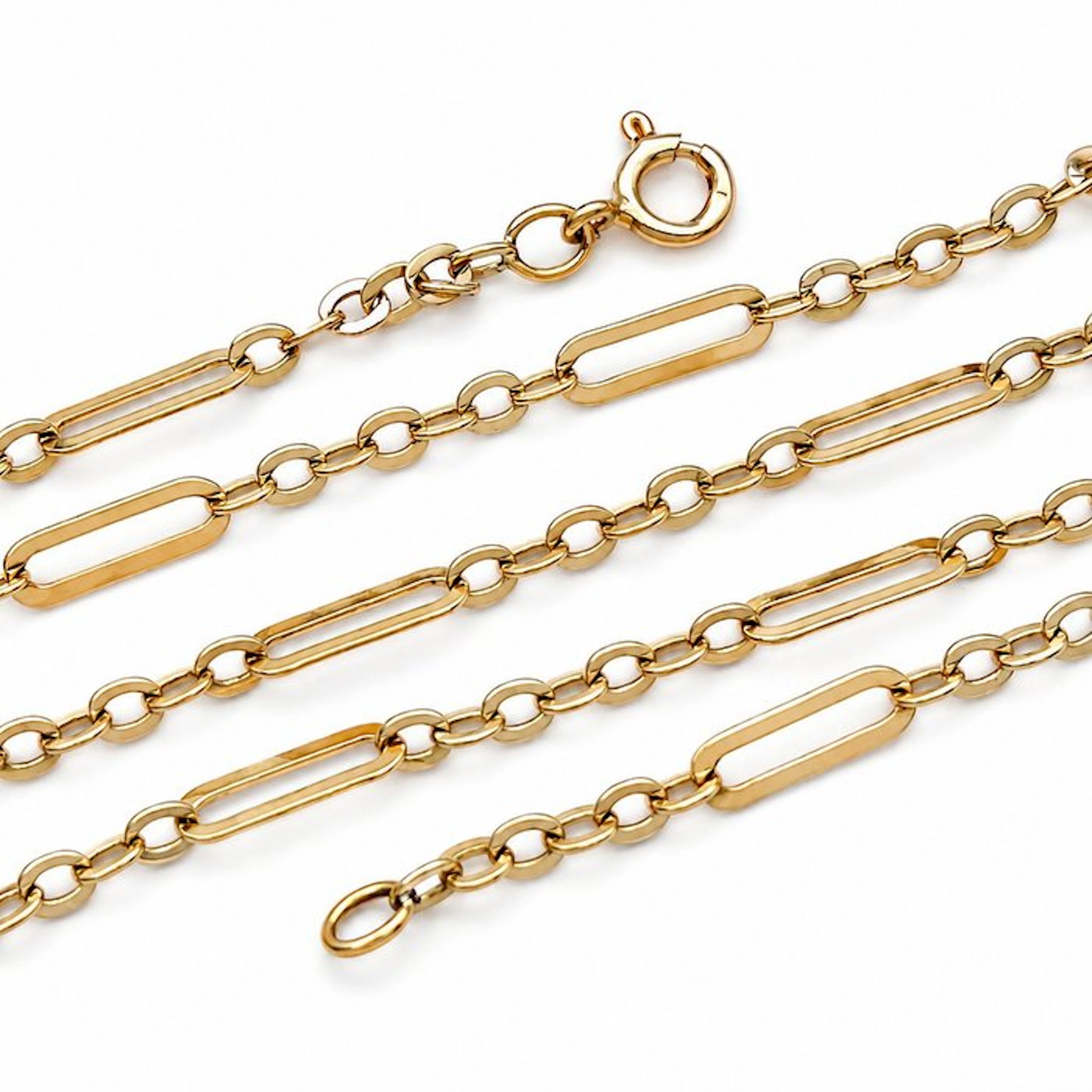 Necklace - 18 kt. Yellow gold - Made in Italy - Handmade