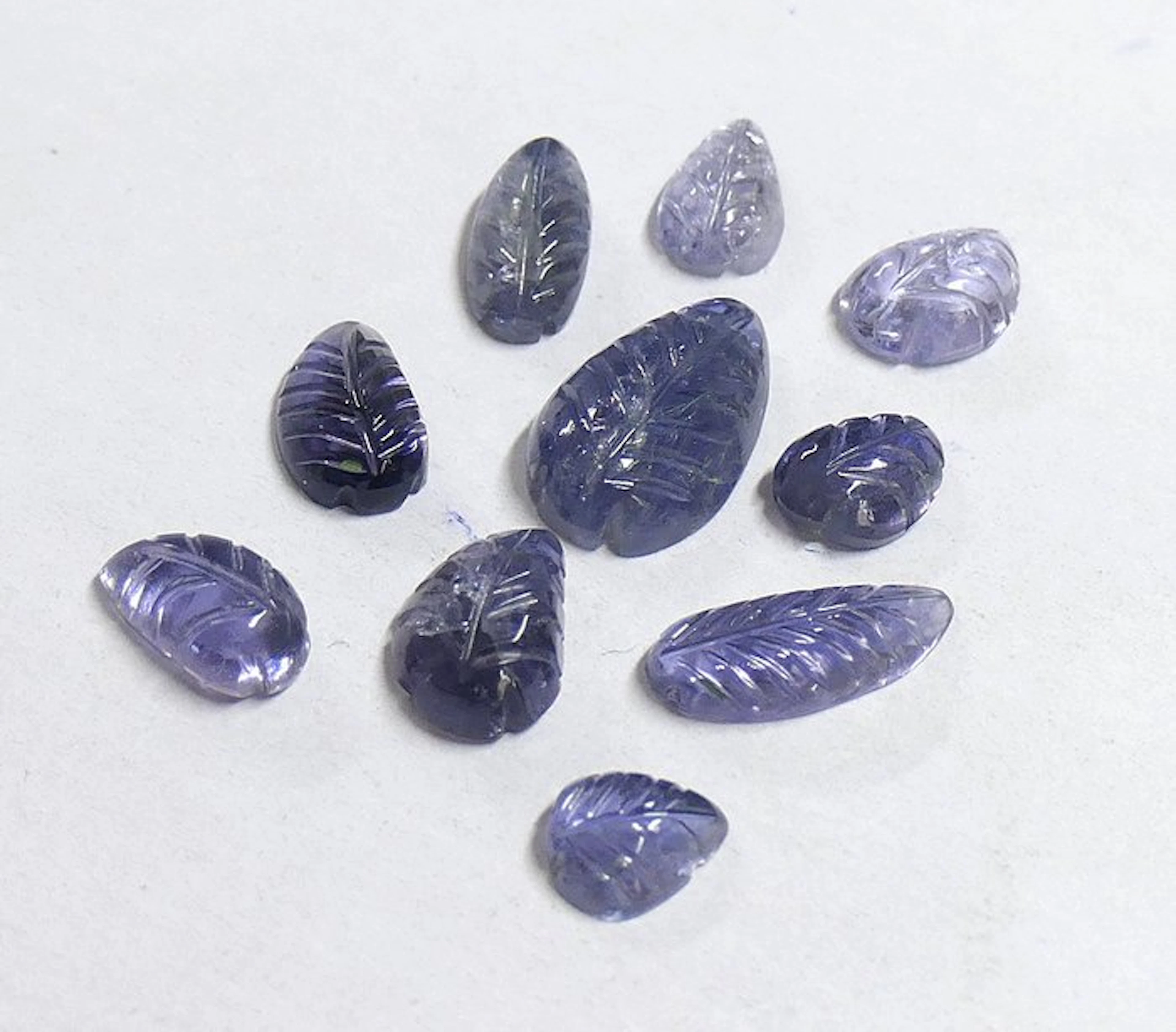 Batch of 100% natural iolites Cabochon- 3.04 g - (10)