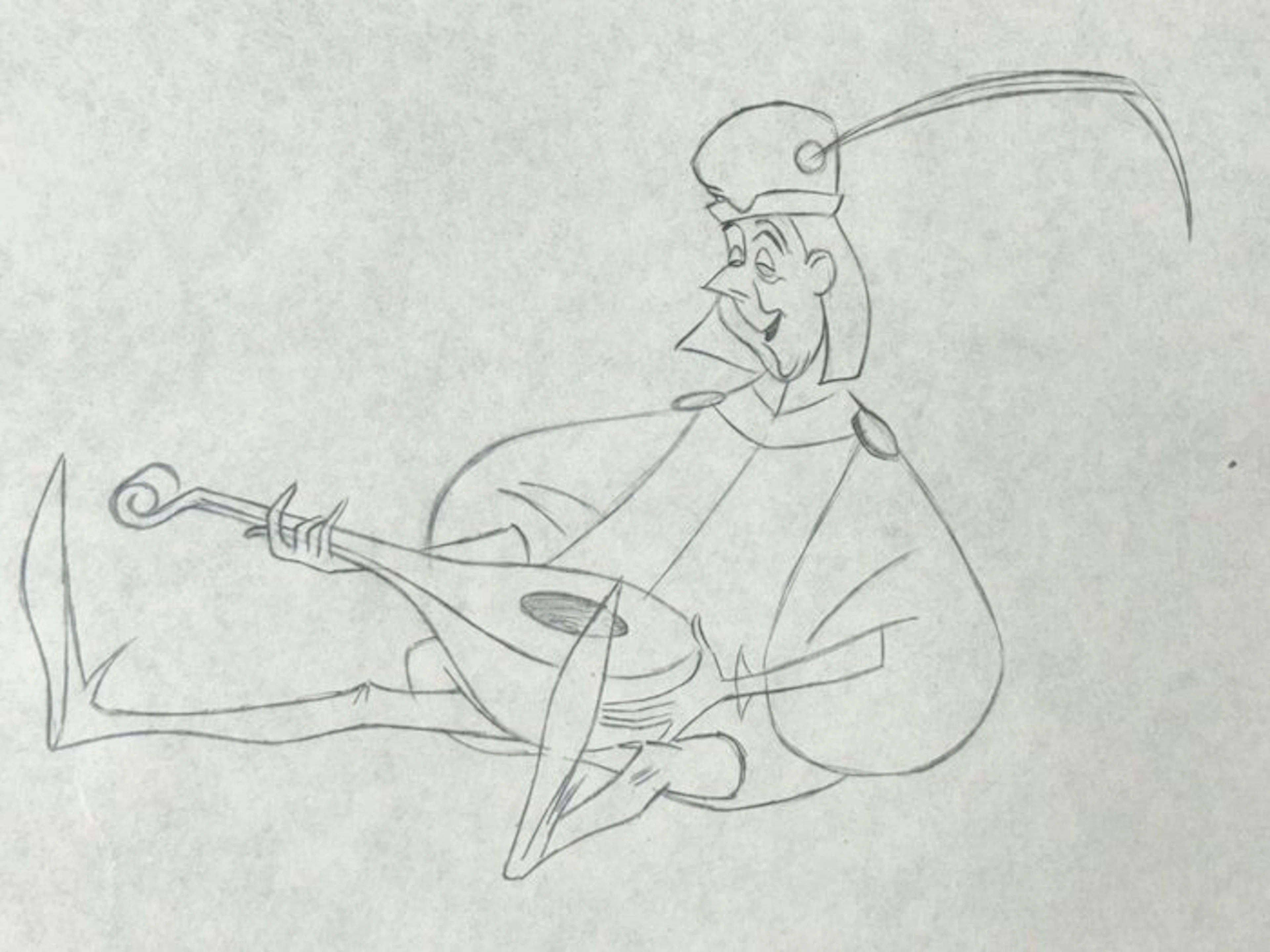 Walt Disney - Lackey Animation Drawing - Sleeping Beauty (1959)