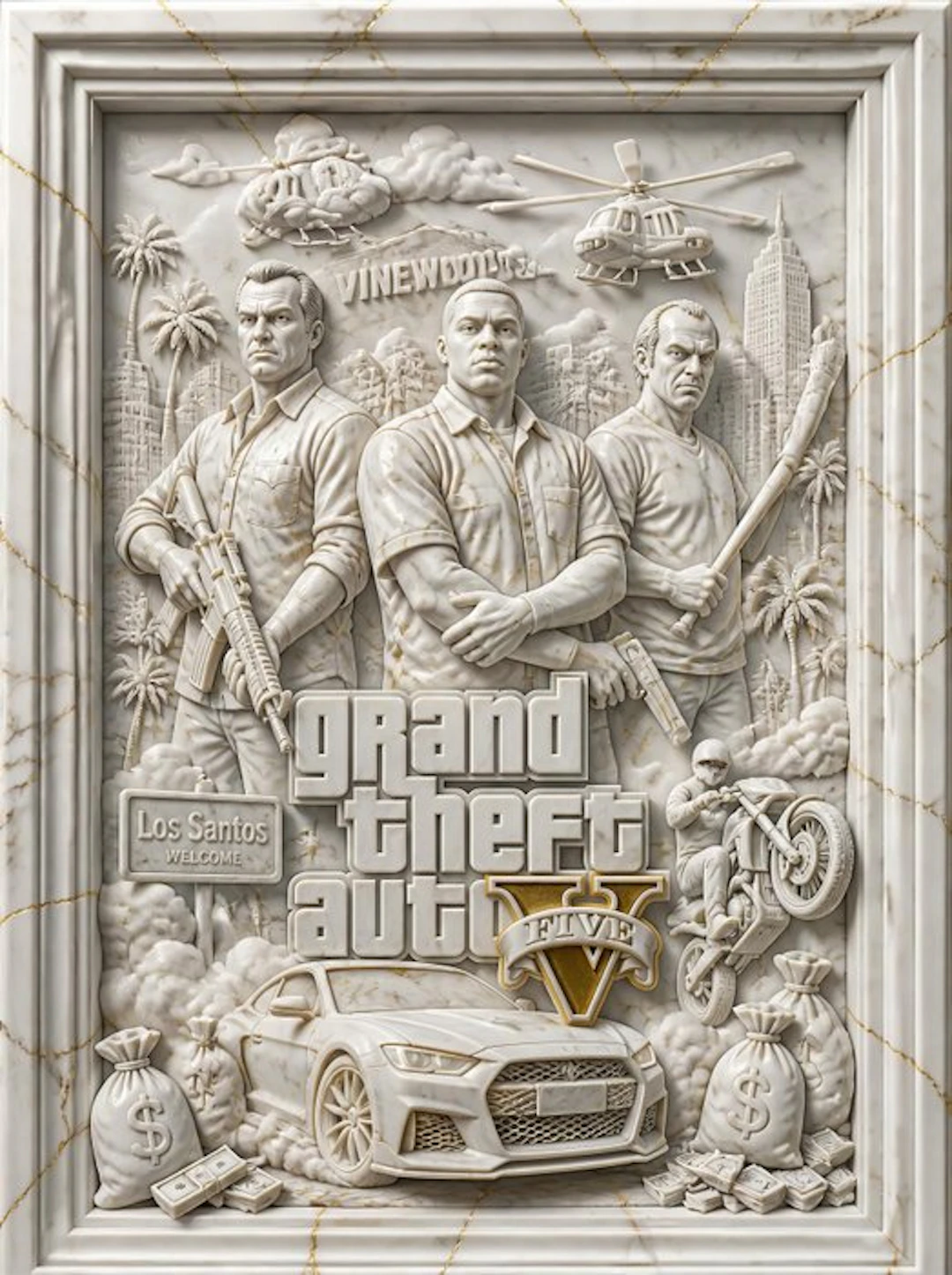 Maison D'art - Los Santos: The Three Outlaws