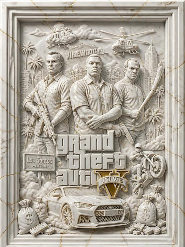 Maison D'art - Los Santos: The Three Outlaws