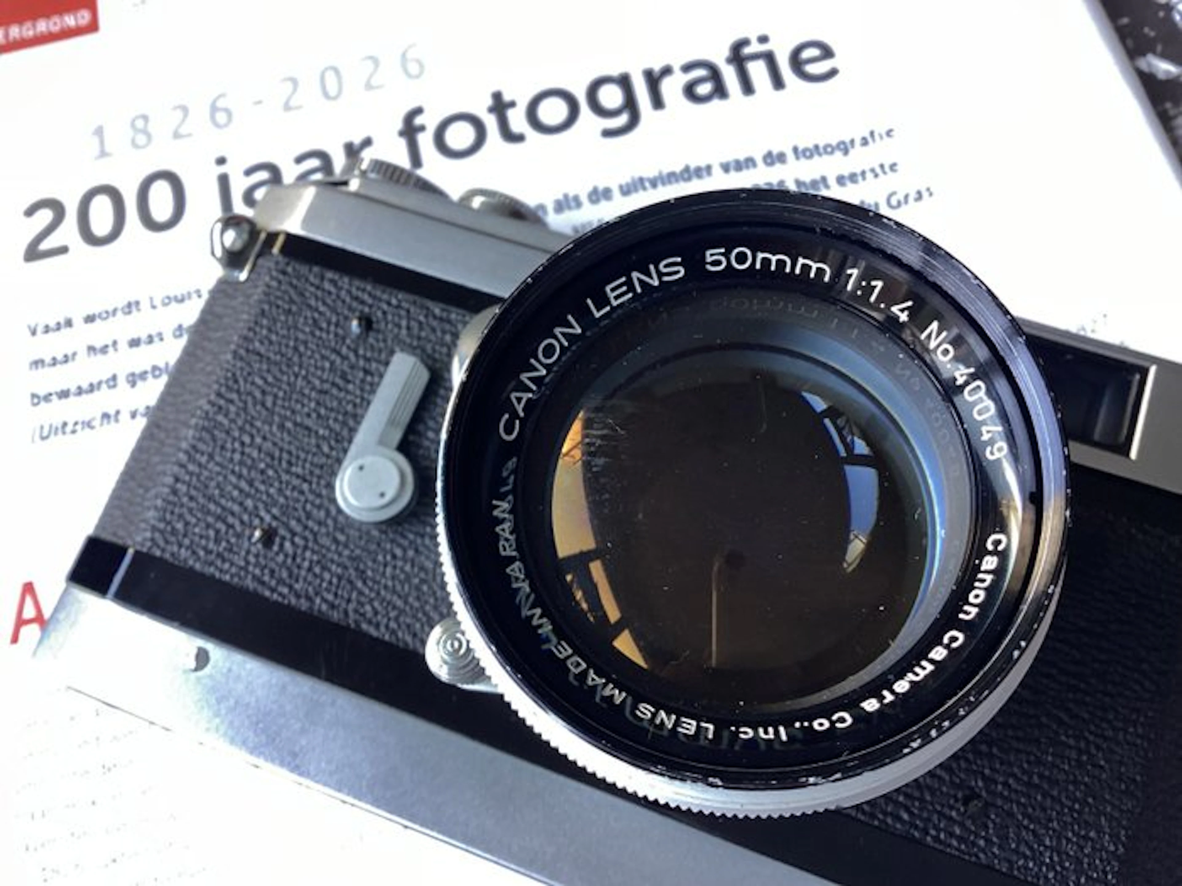 Canon 1,4/50mm - M39 LTM No.40049 | Camera lens