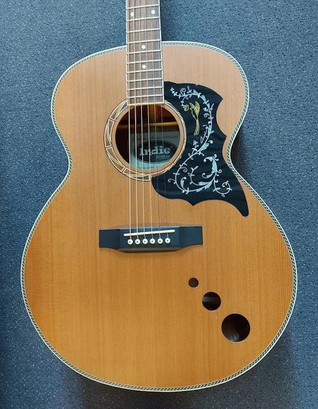 Indie - J Pro 'The Sound' Jumbo Bird of Paradise - - Acoustic guitar