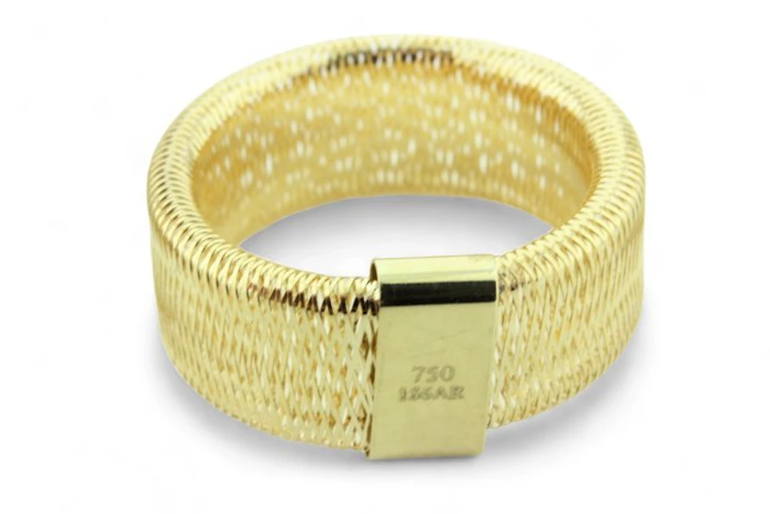 No reserve price - Ring - 18 kt. Yellow gold